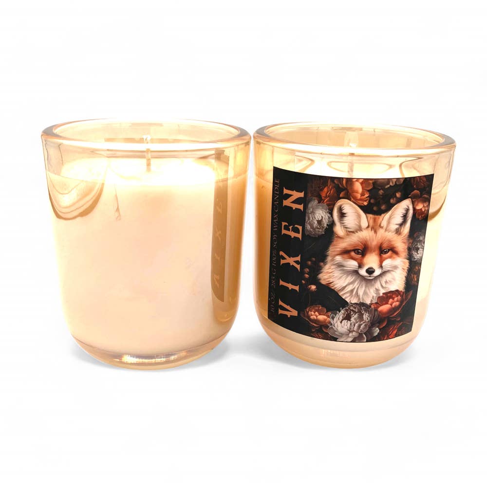Aura Collection Iridescent Glass Candle - Vixen