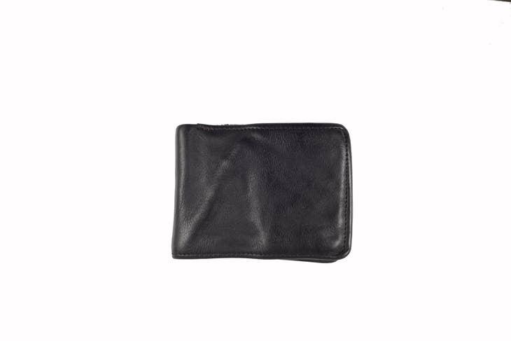 Black Gianni Men's Bi-Fold Wallet - La De Da