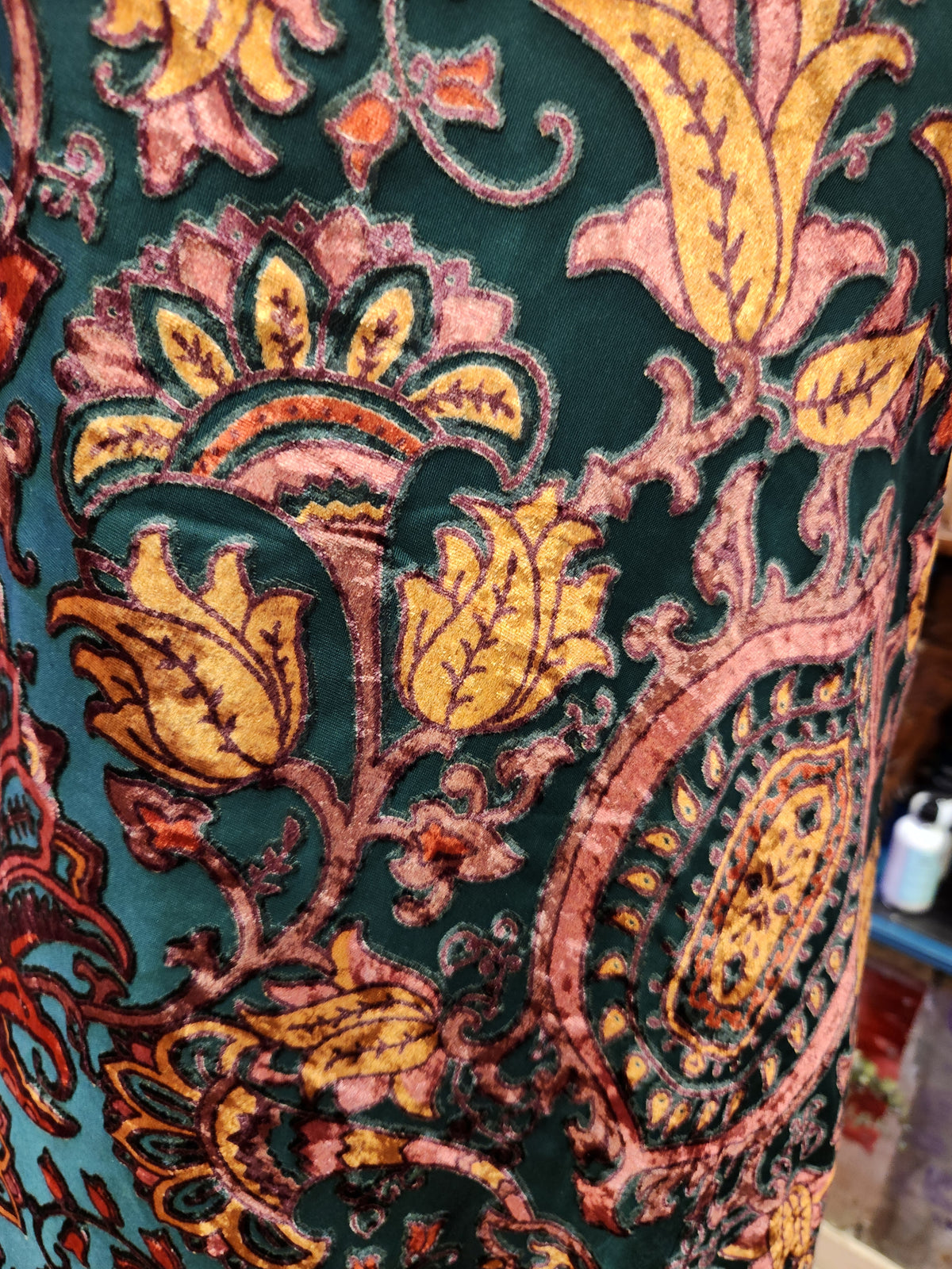 Velvet Burnout Dress