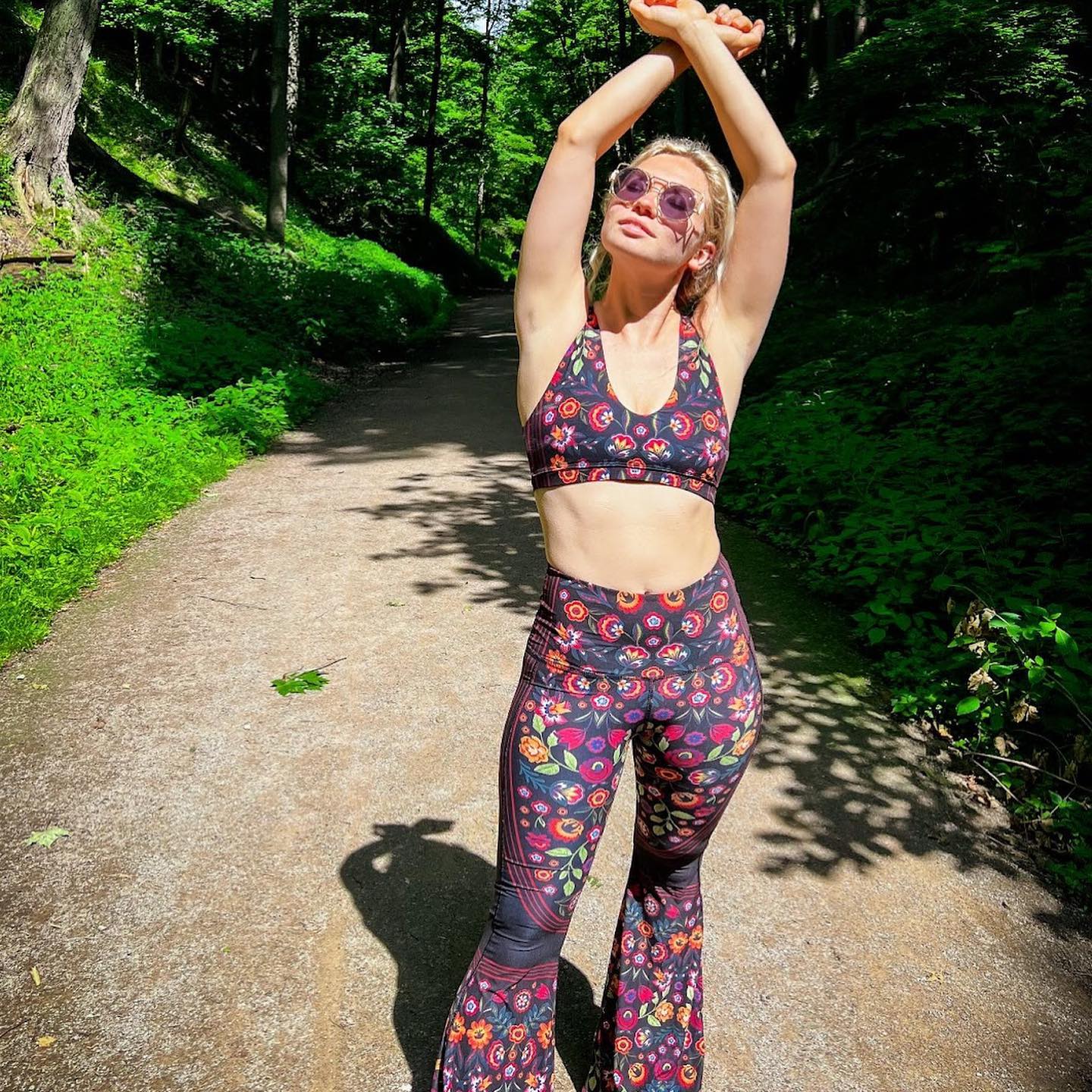 Folklore Printed Bell Bottoms - La De Da