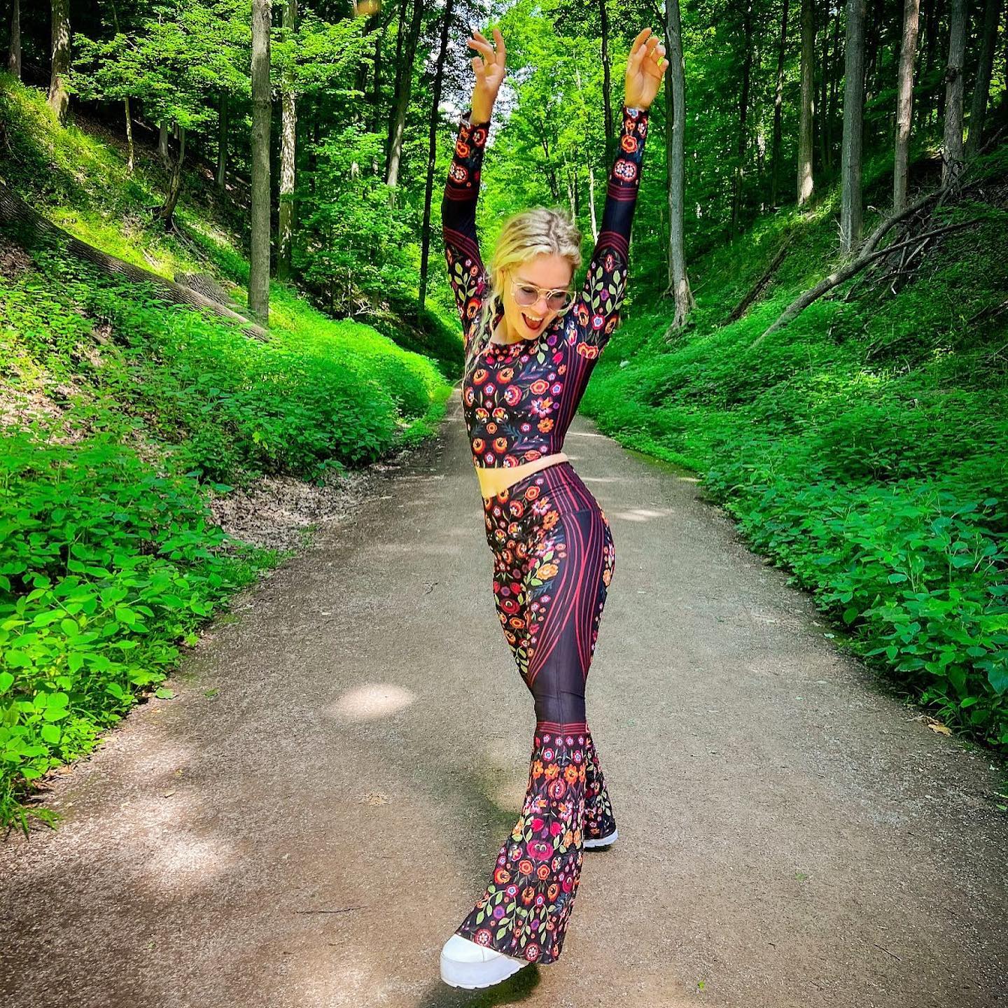 Folklore Printed Bell Bottoms - La De Da