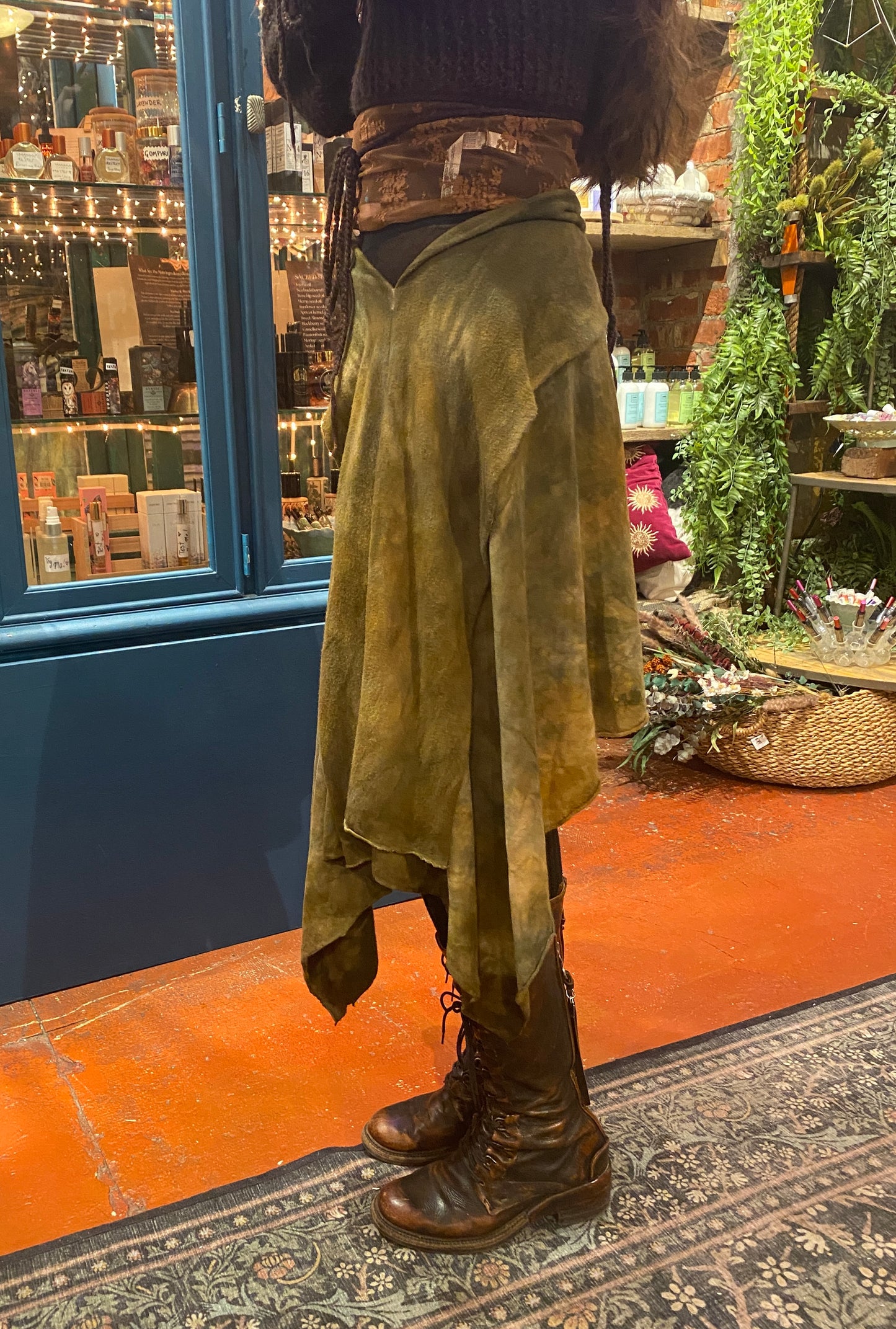 Minxi Athena Skirt - Green #2