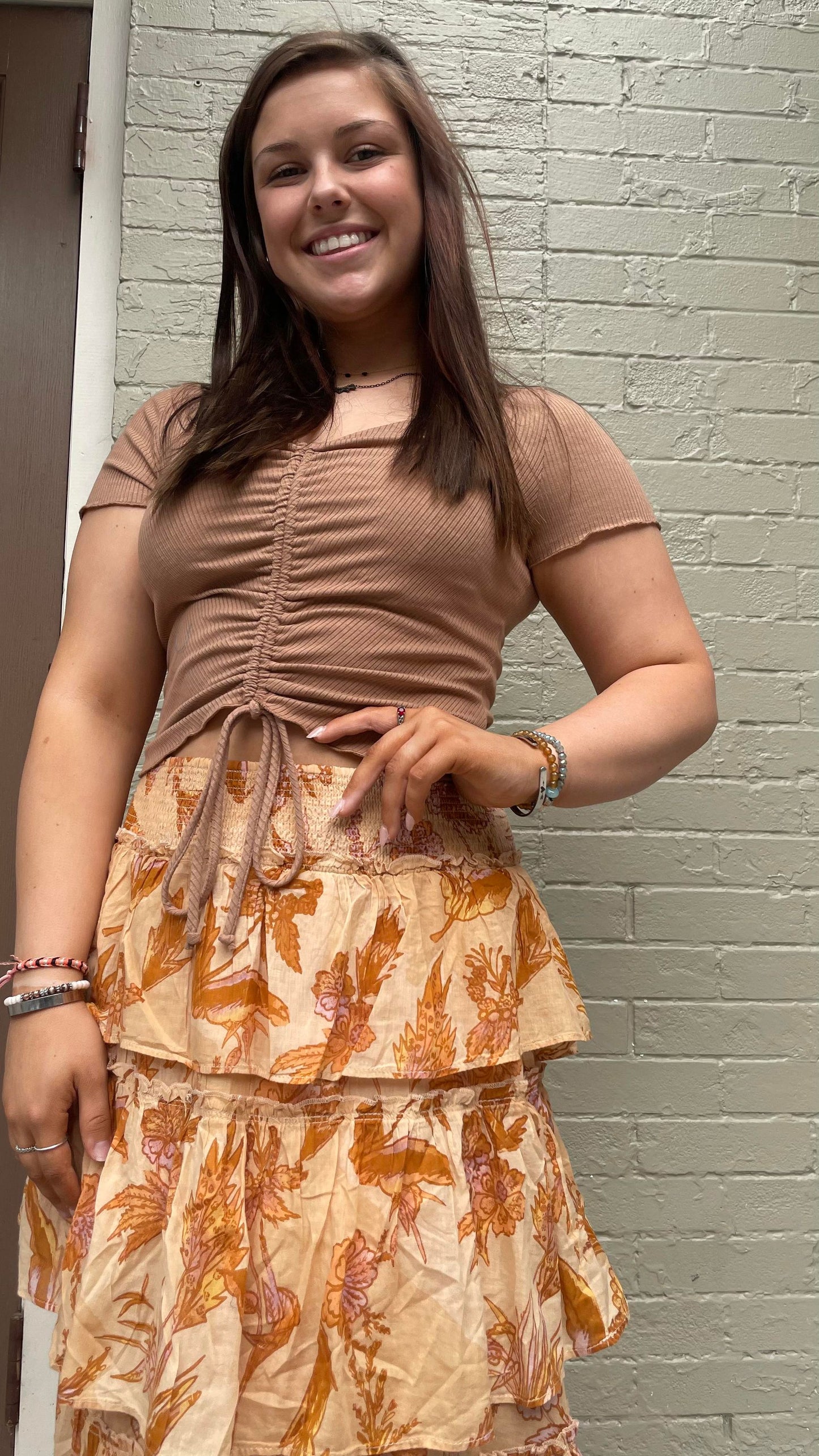 Sawyer Tiered Maxi Skirt - La De Da