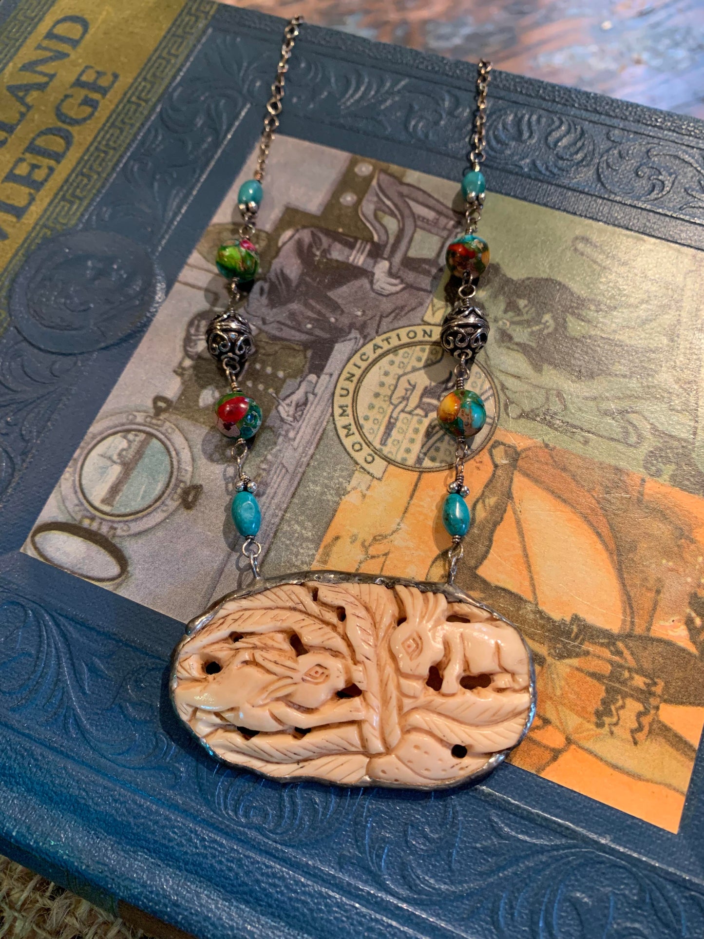Down The Rabbit Hole Necklace* - La De Da