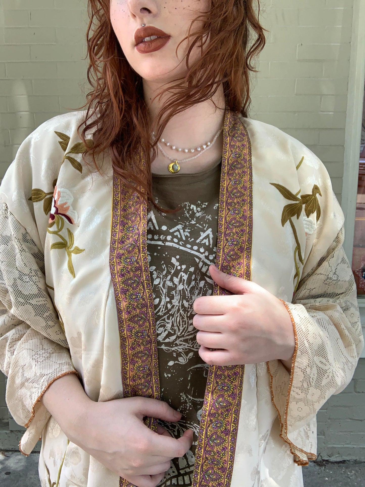 My Beauty Reversible Belted Kimono Jacket - La De Da