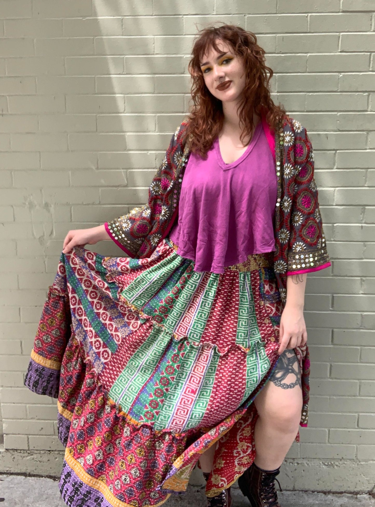 Monarch Maxi Skirt Dress - La De Da