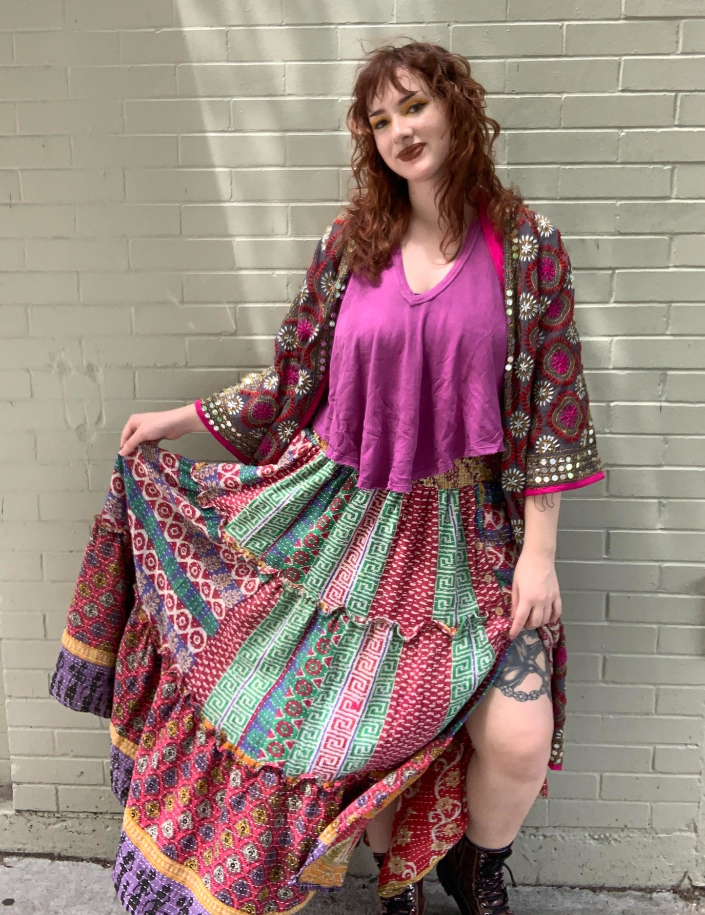 Magenta Karri Swing Tank - La De Da