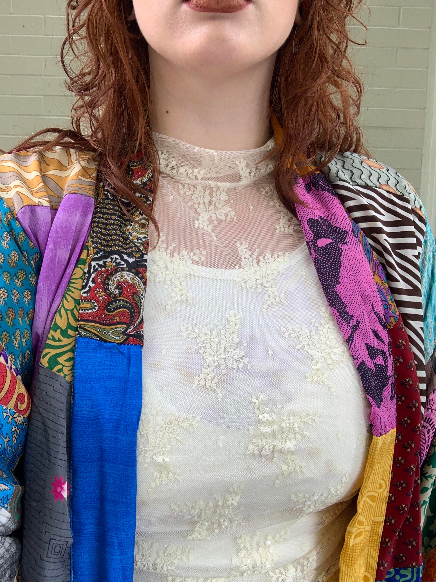 Goddess Patchwork Kantha Kimono Jacket - La De Da
