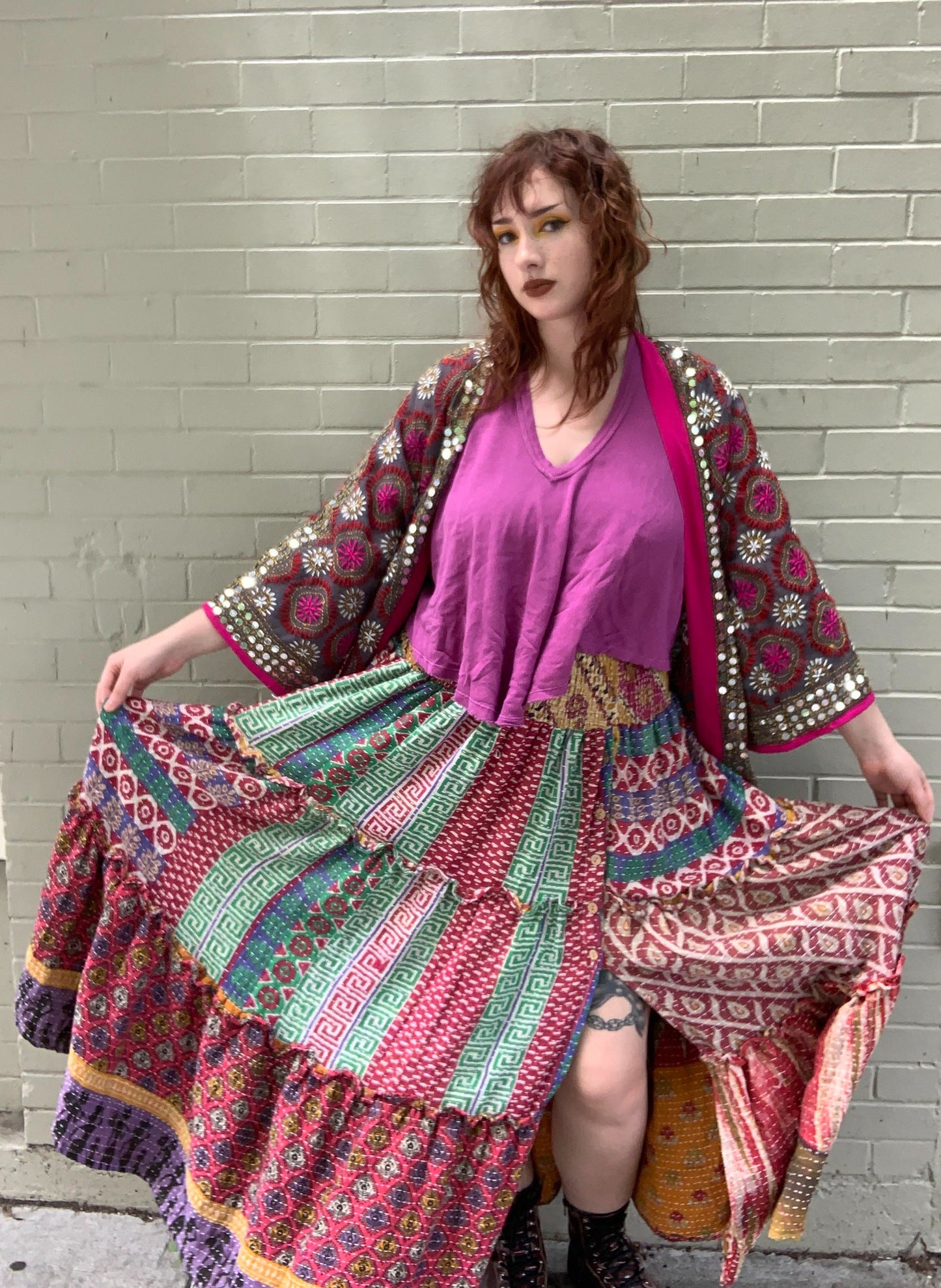 Monarch Maxi Skirt Dress - La De Da