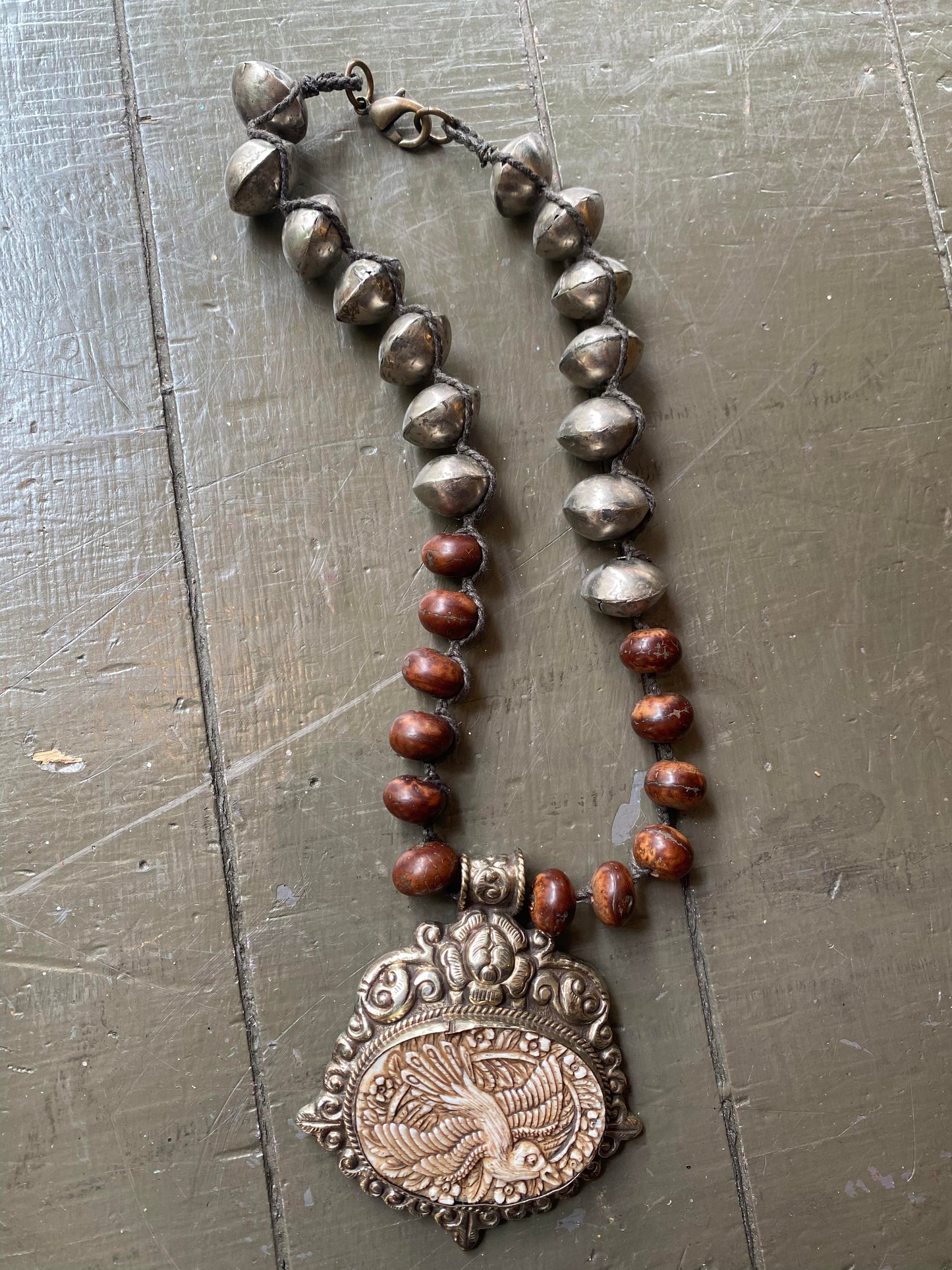 Crane necklace - La De Da