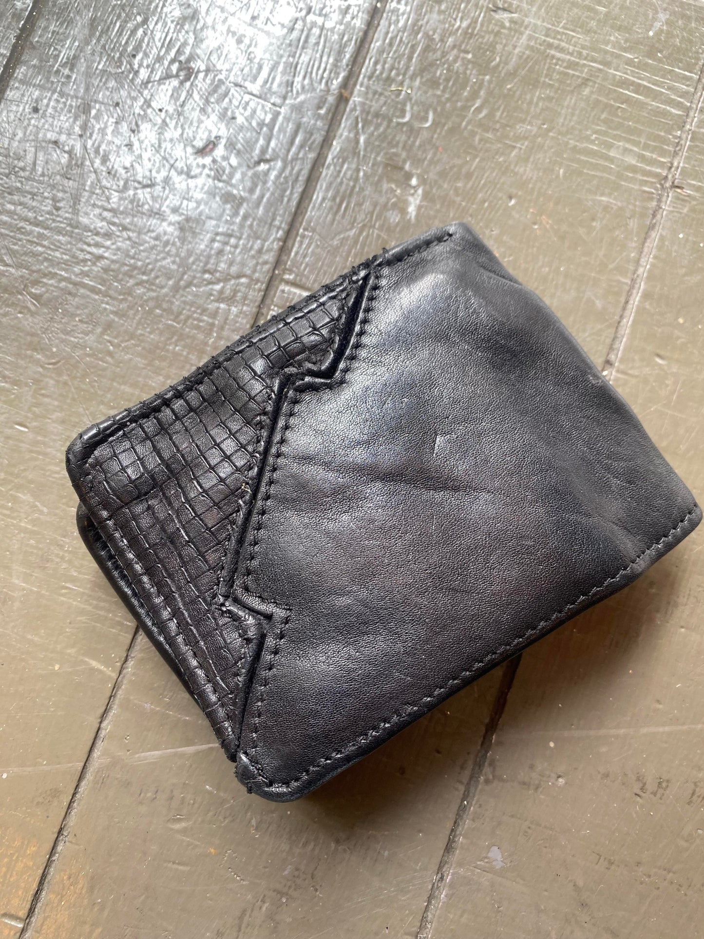 Black Gianni Men's Bi-Fold Wallet - La De Da