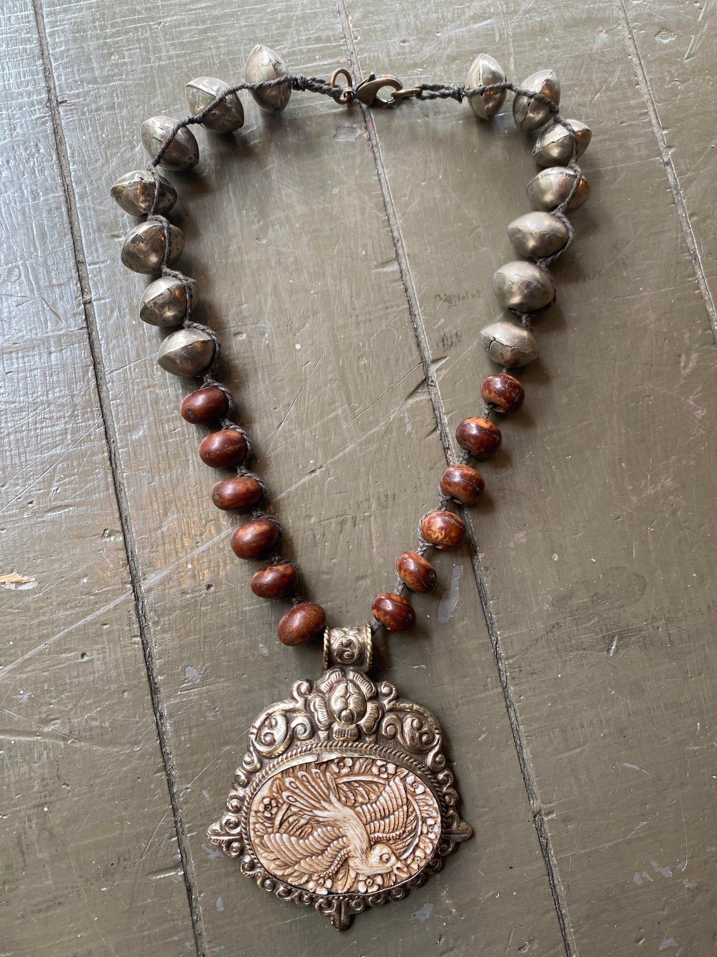 Crane necklace - La De Da