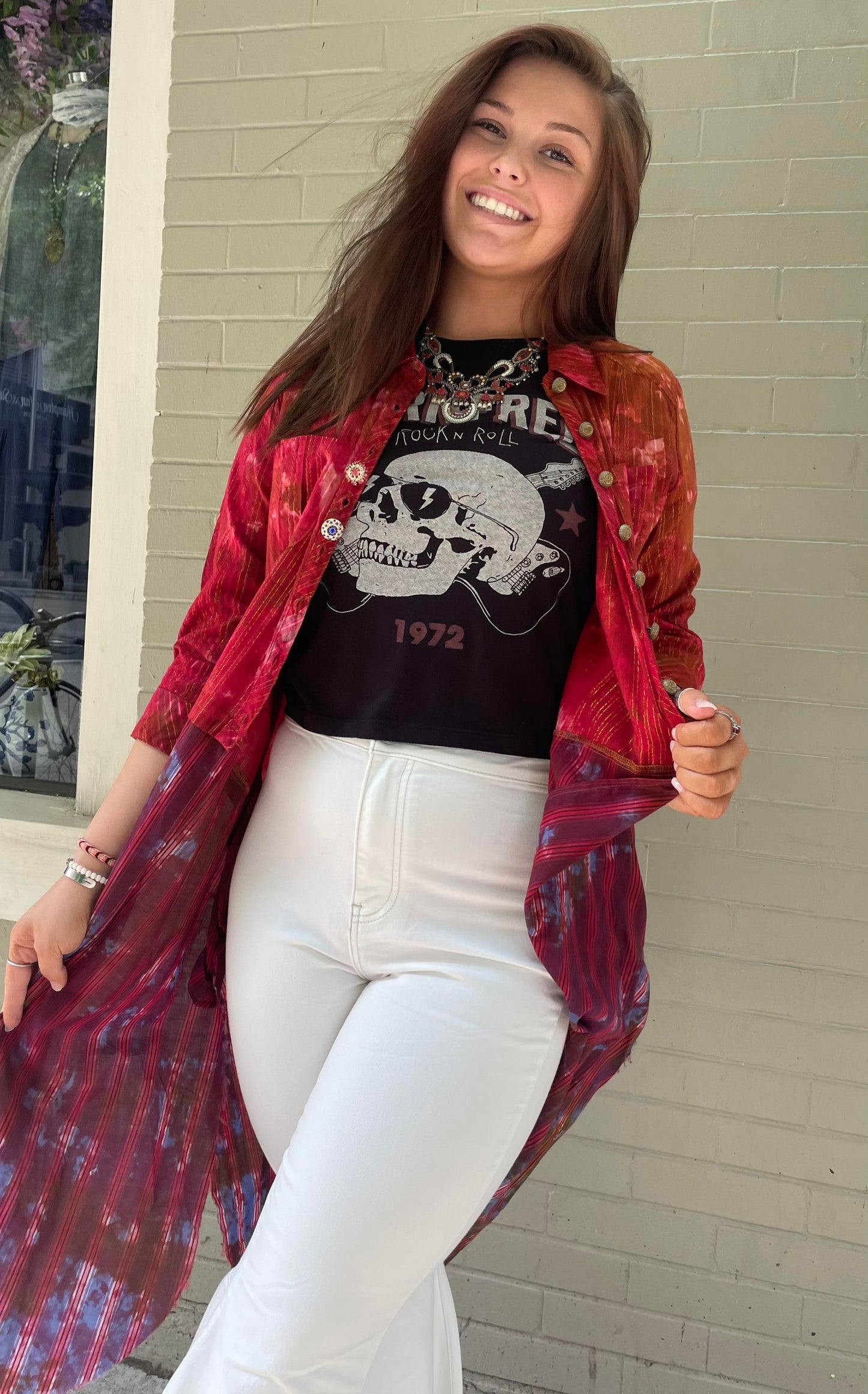 Rust California Tunic - La De Da