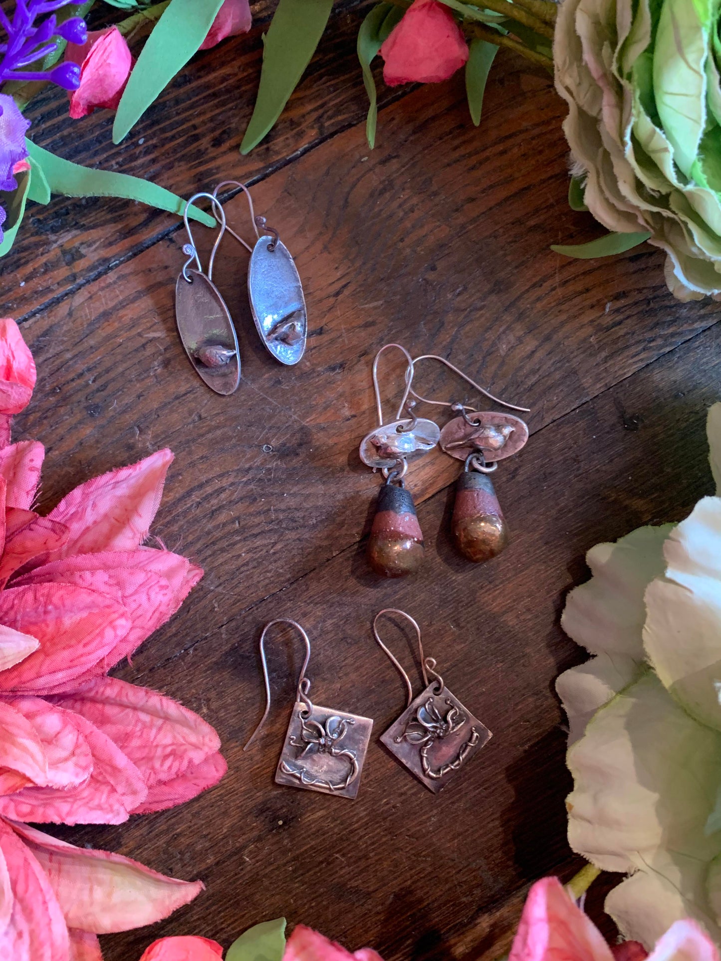Fine Silver Bird Earrings* - La De Da