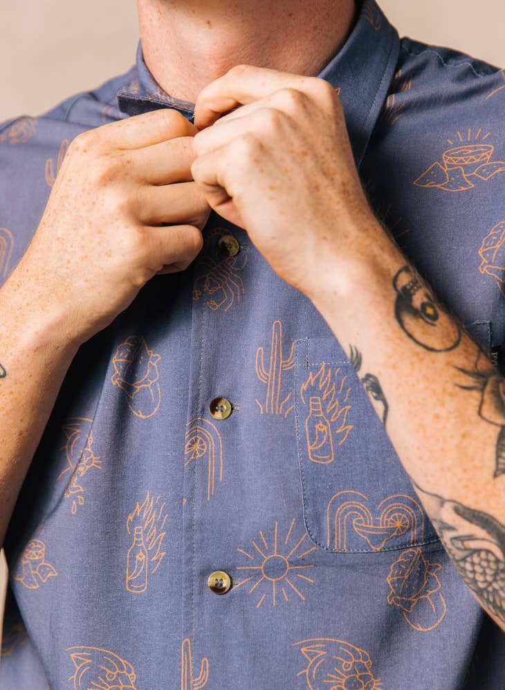 Adios Burritos Button Up Shirt - La De Da