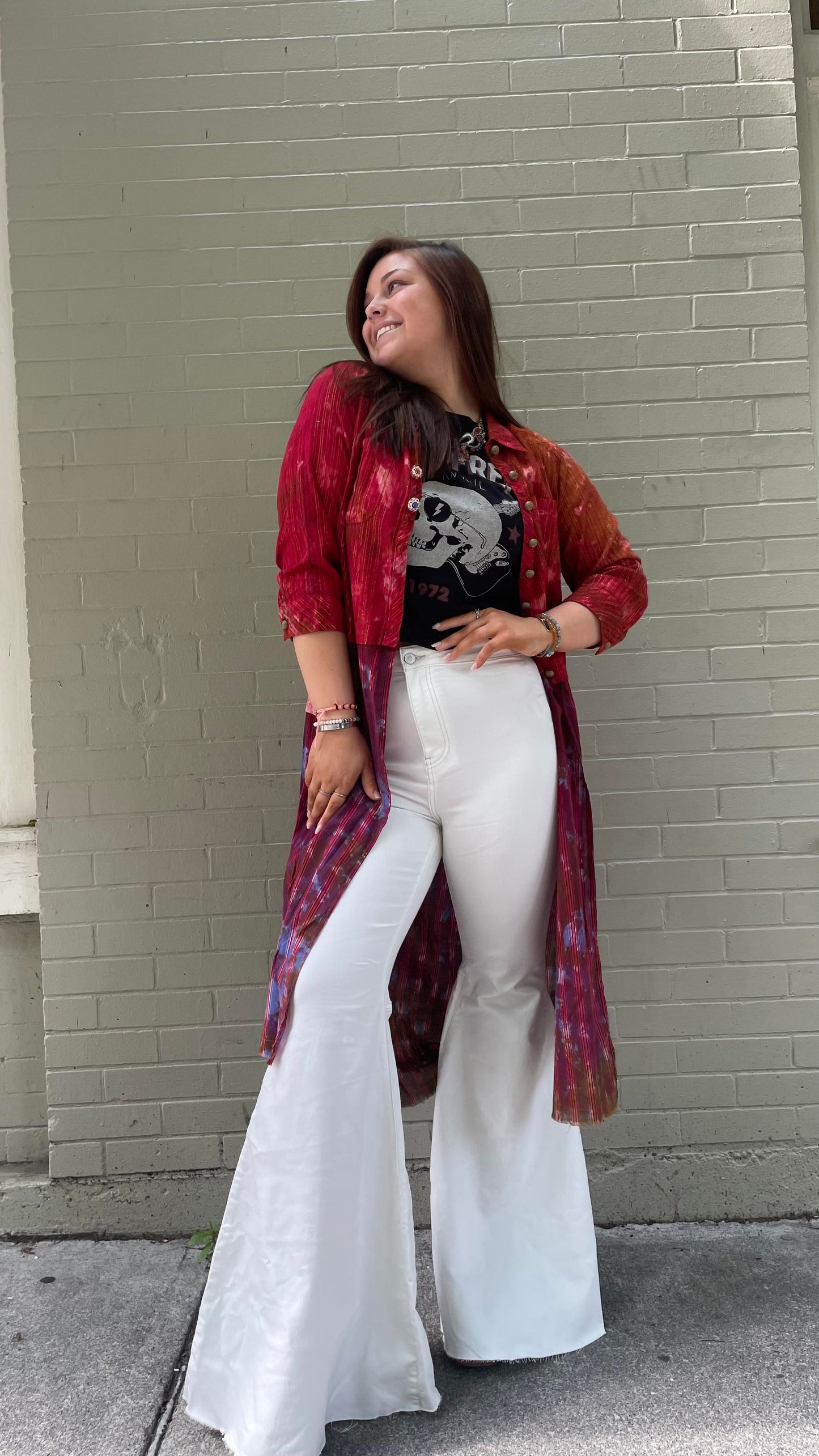 Rust California Tunic - La De Da