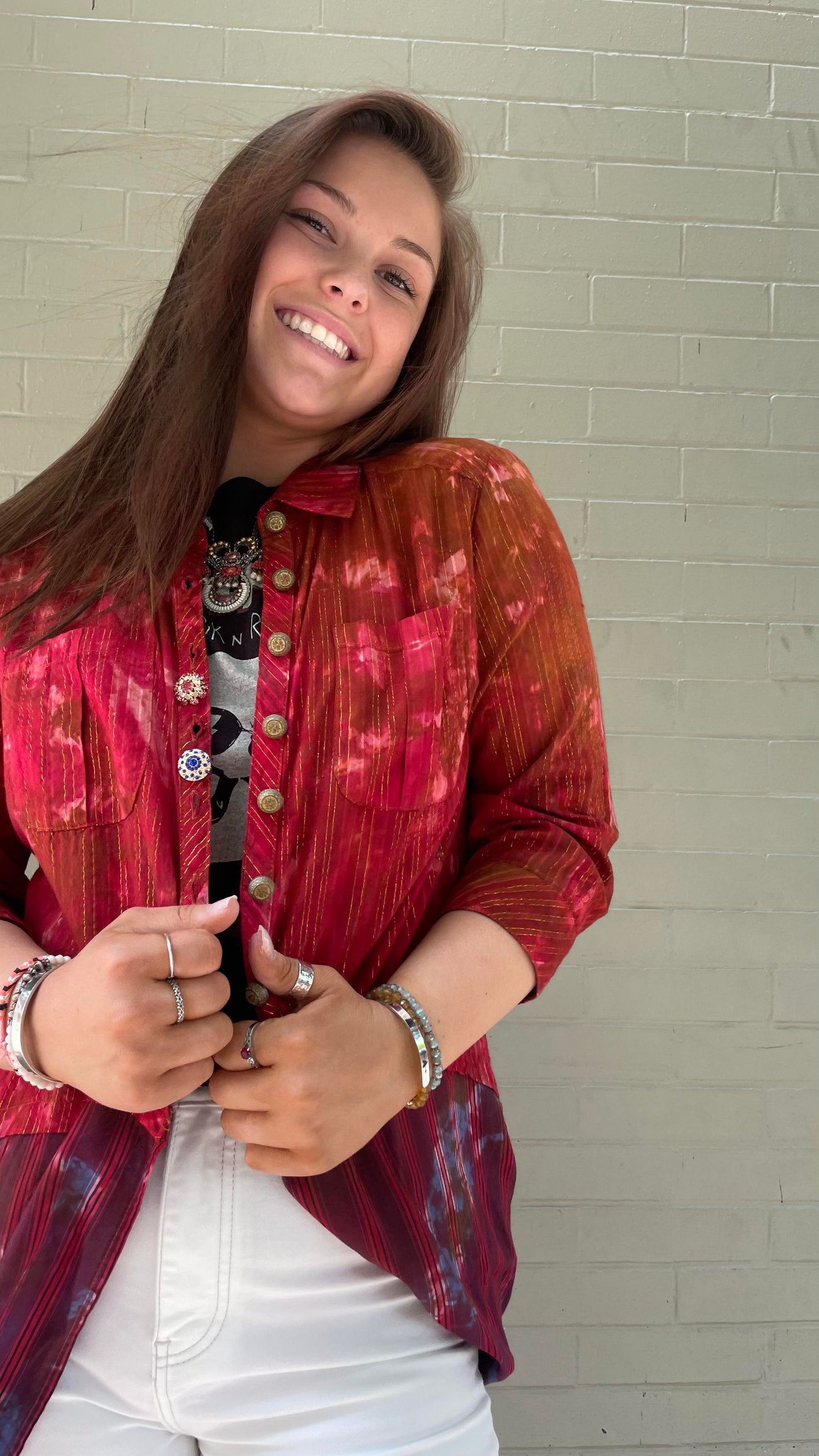 Rust California Tunic - La De Da
