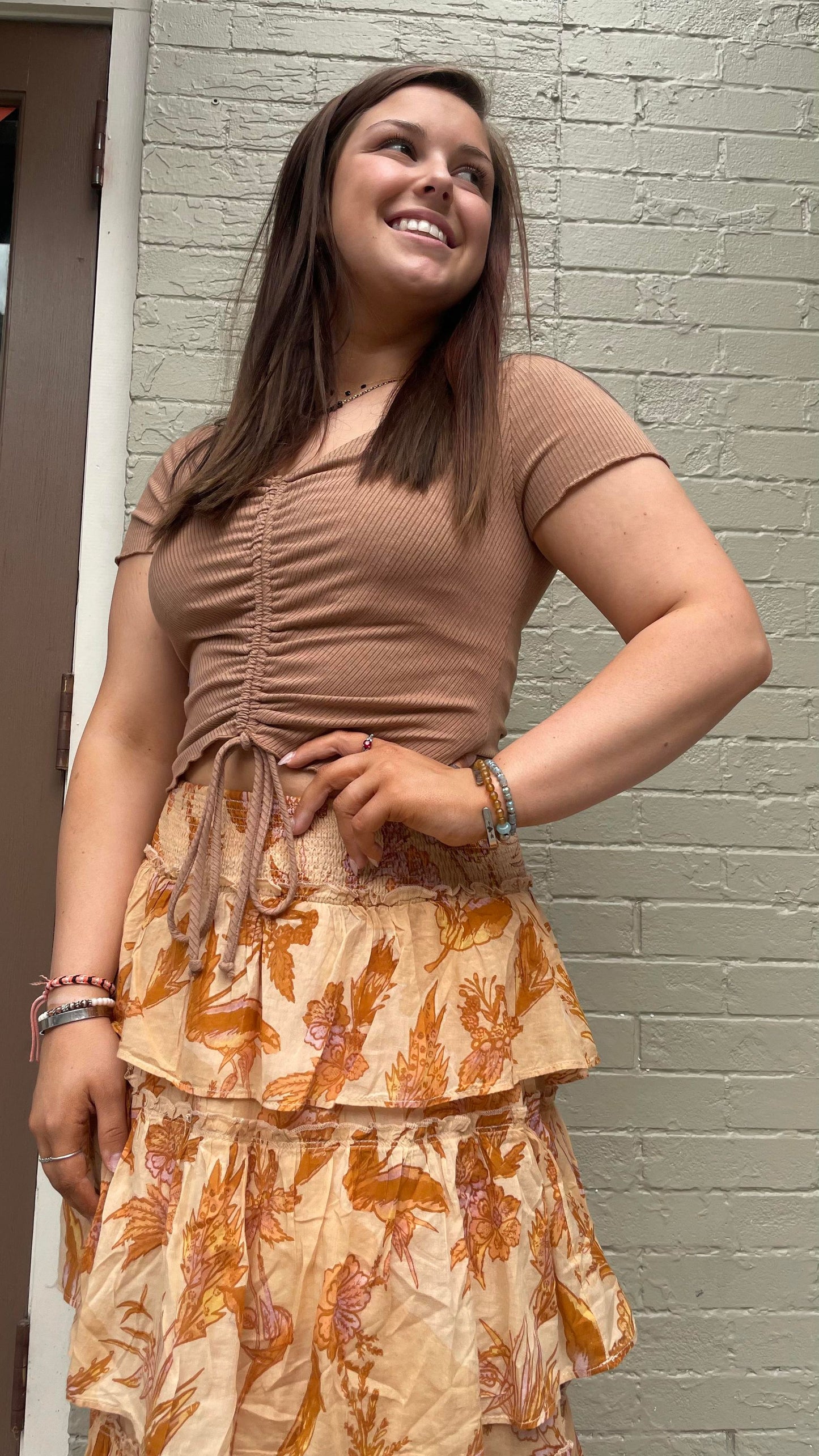 Sawyer Tiered Maxi Skirt - La De Da