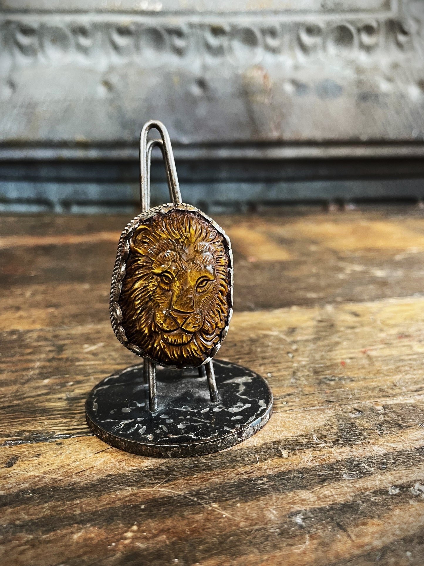 Tigers Eye Lion OOAK Ring - La De Da