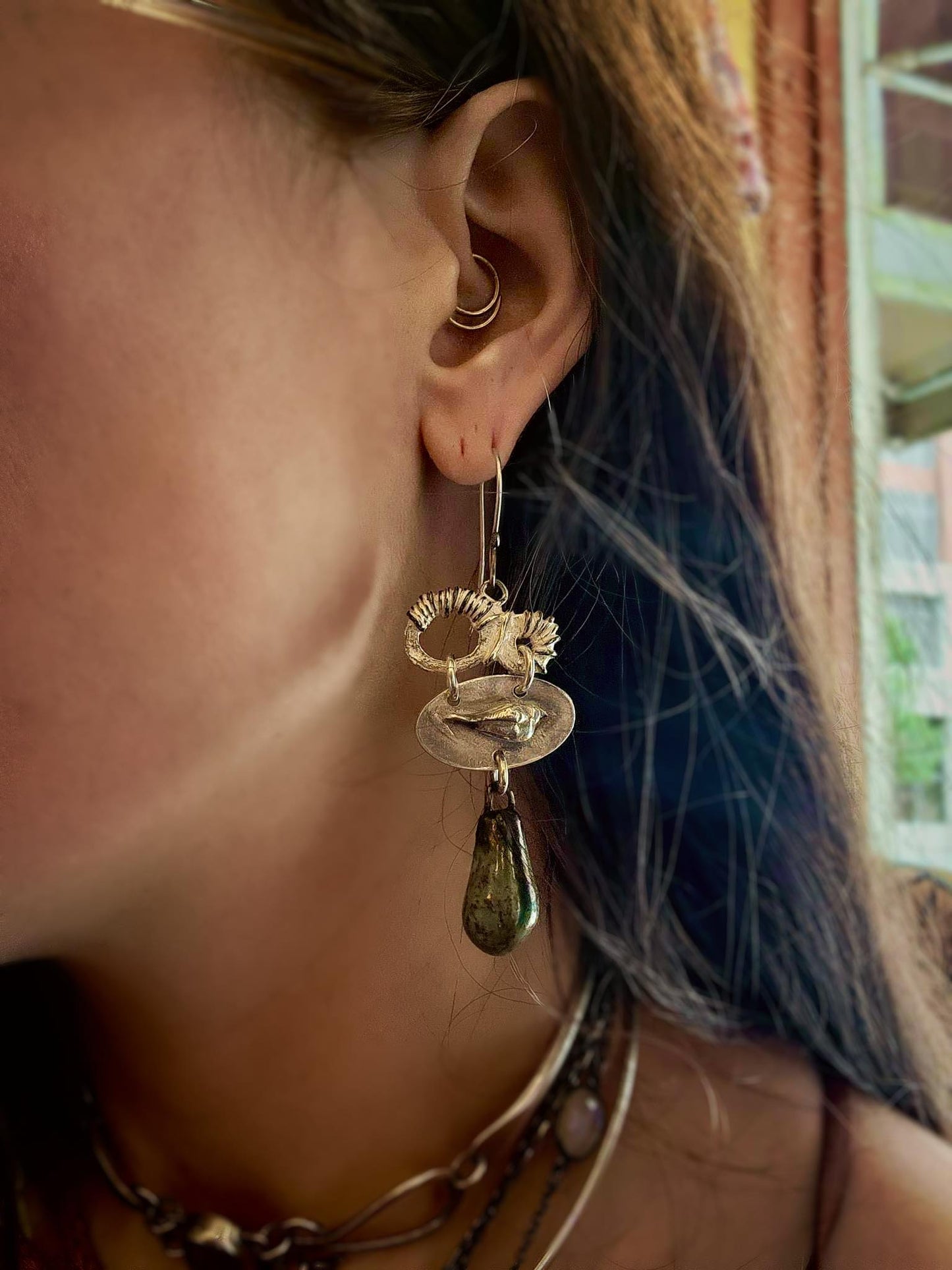 Fine Silver Bird Earrings* - La De Da