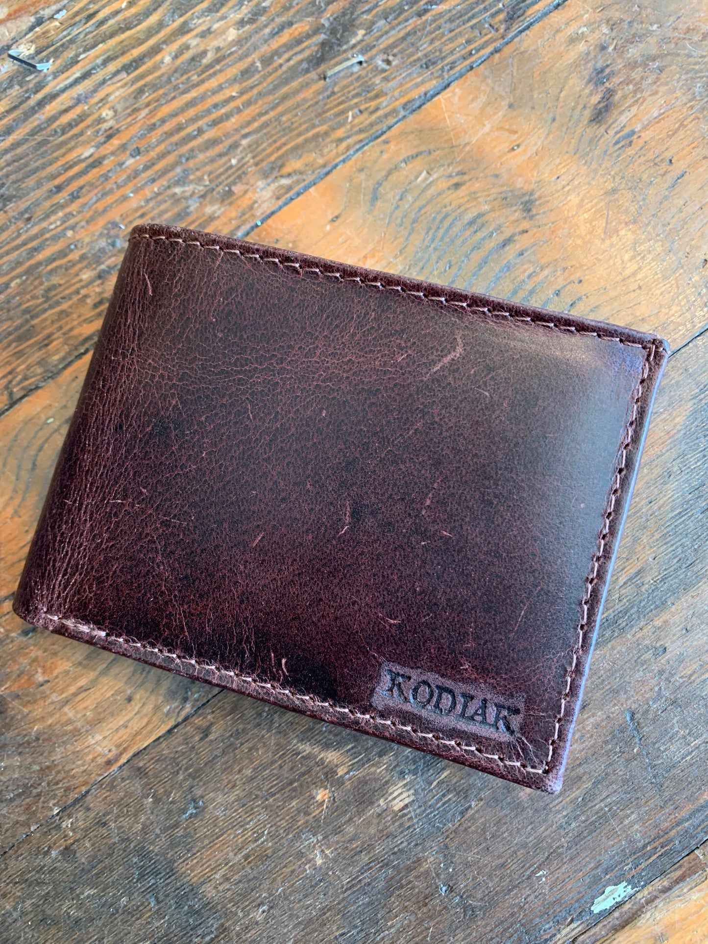Bifold Leather Wallet - La De Da