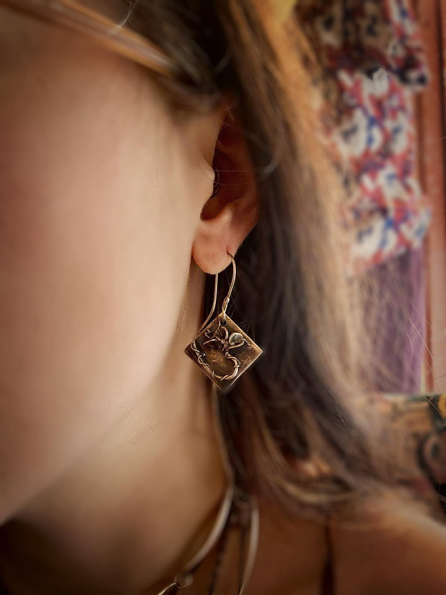 Fine Silver Floral Earrings* - La De Da