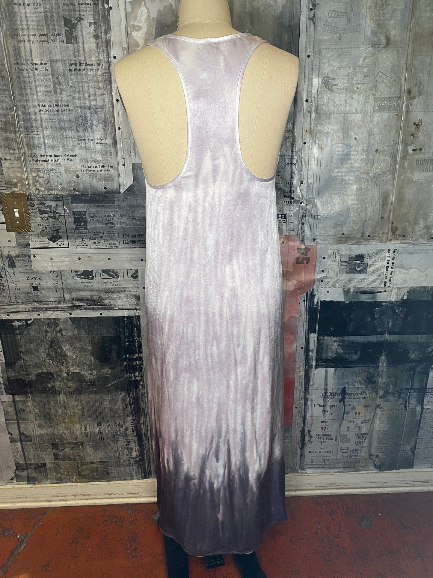Copal Tank Dress- Smoke Signal Wash