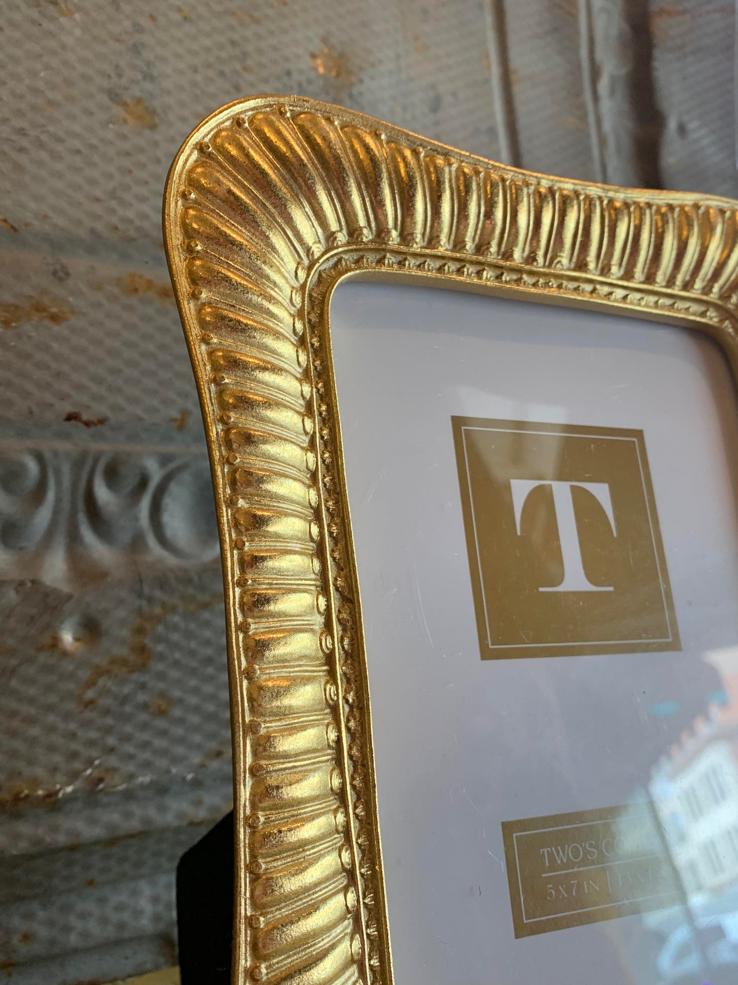 Impressions Gold 5x7 Photo Frame - La De Da