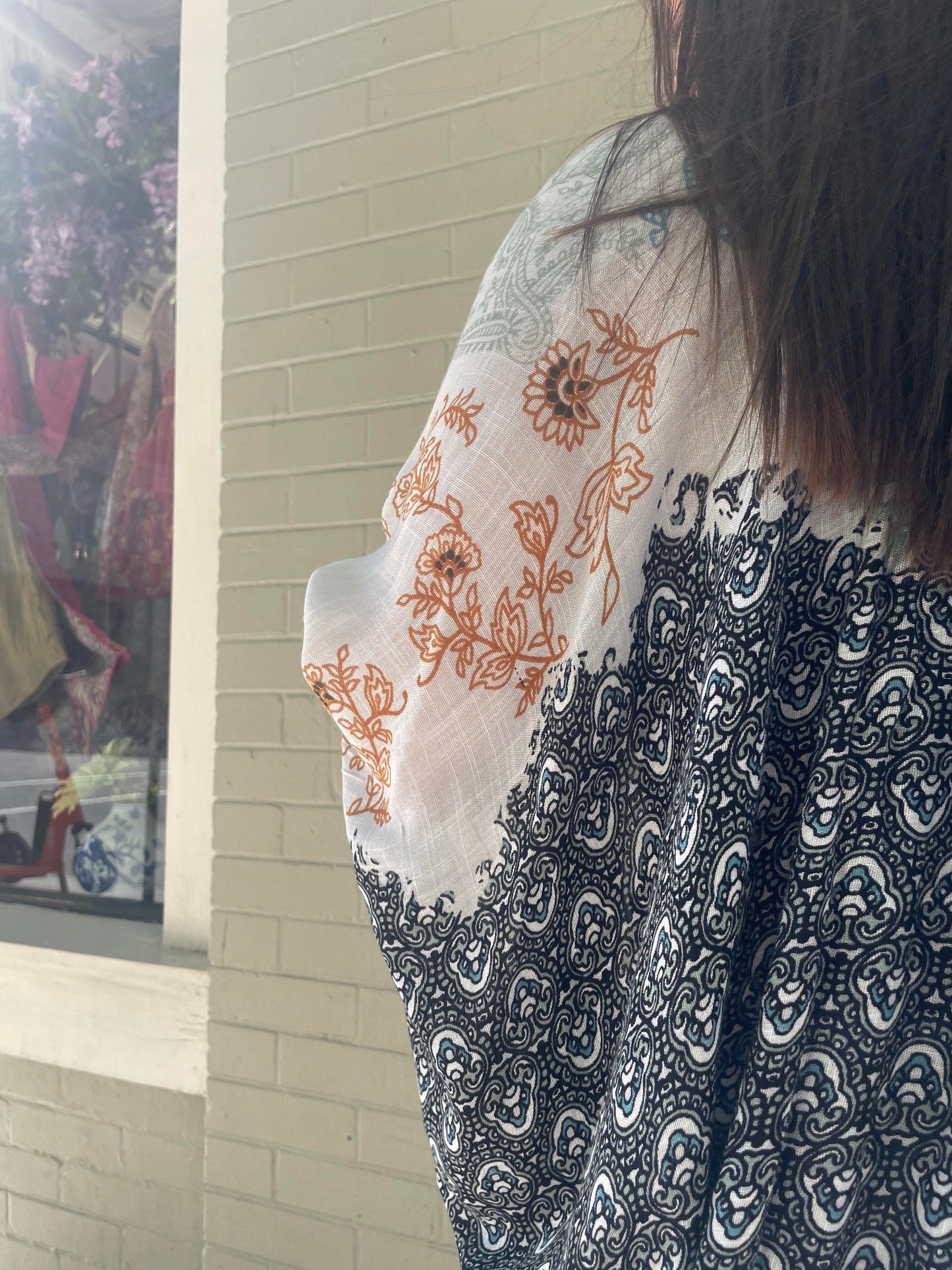Multi Pattern Open Front Kimono - La De Da