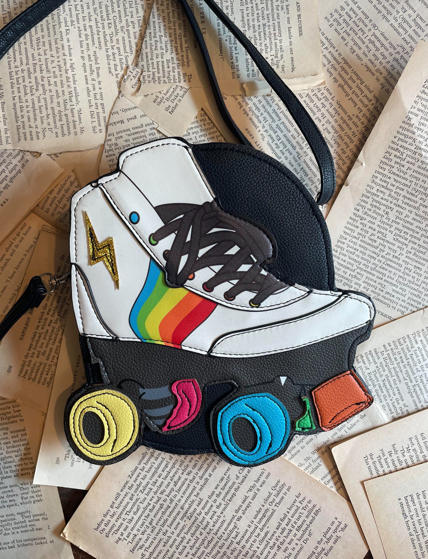 Roller Blade Cross Body Bag - La De Da