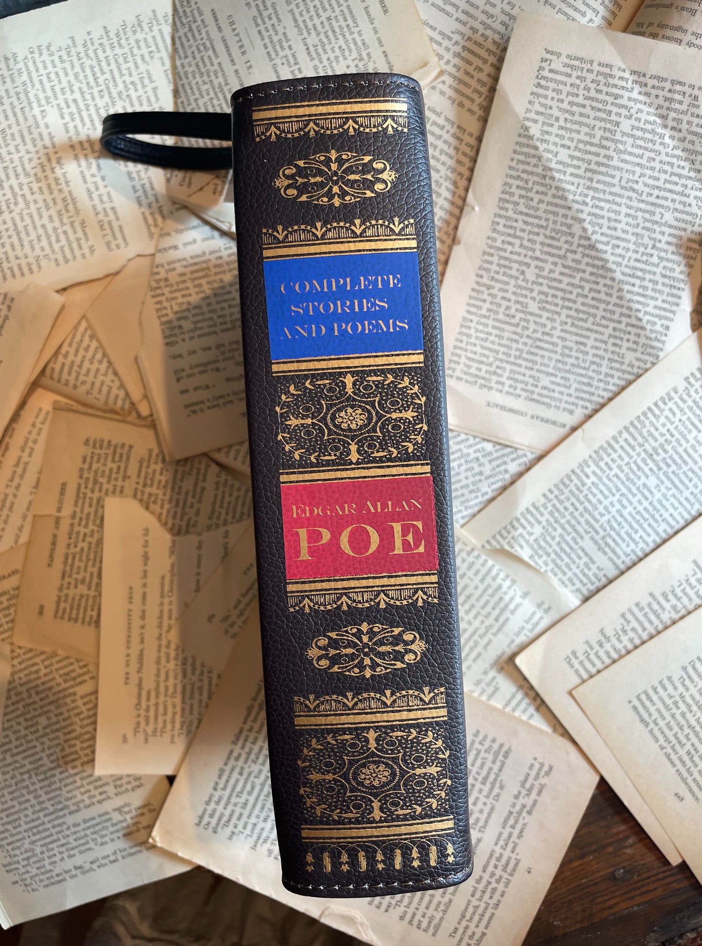 Edgar Allan Poe Book Clutch/Crossbody - La De Da
