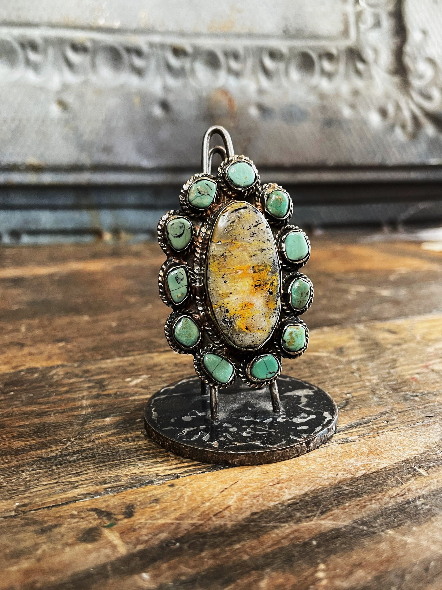 Oval Bumble Bee Jasper OOAK Ring - La De Da