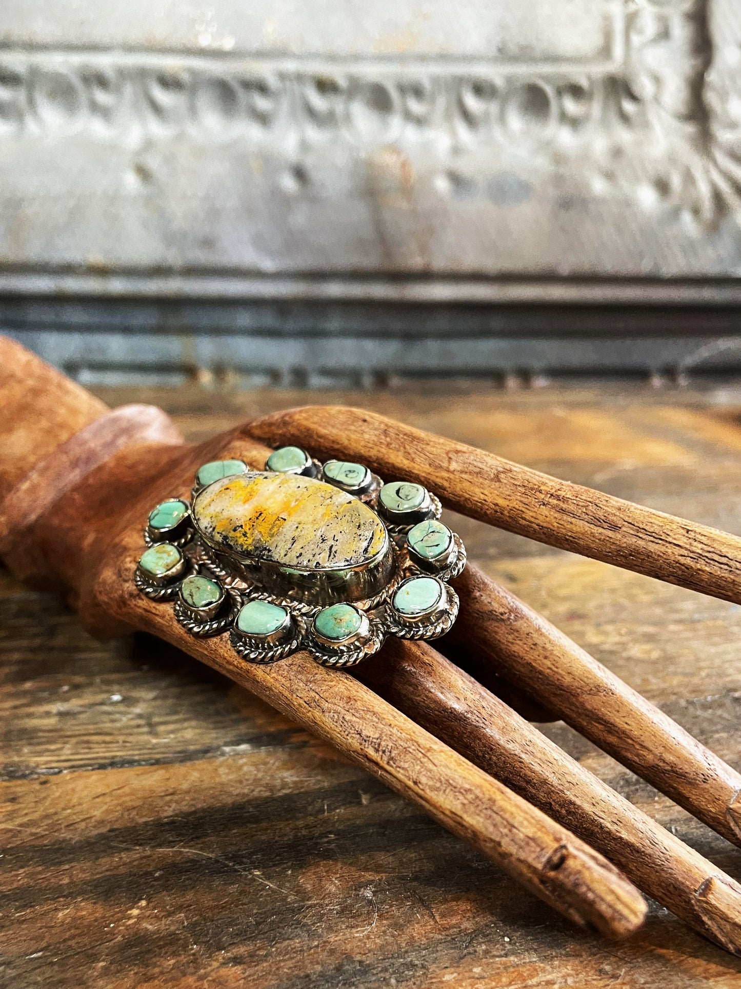 Oval Bumble Bee Jasper OOAK Ring - La De Da
