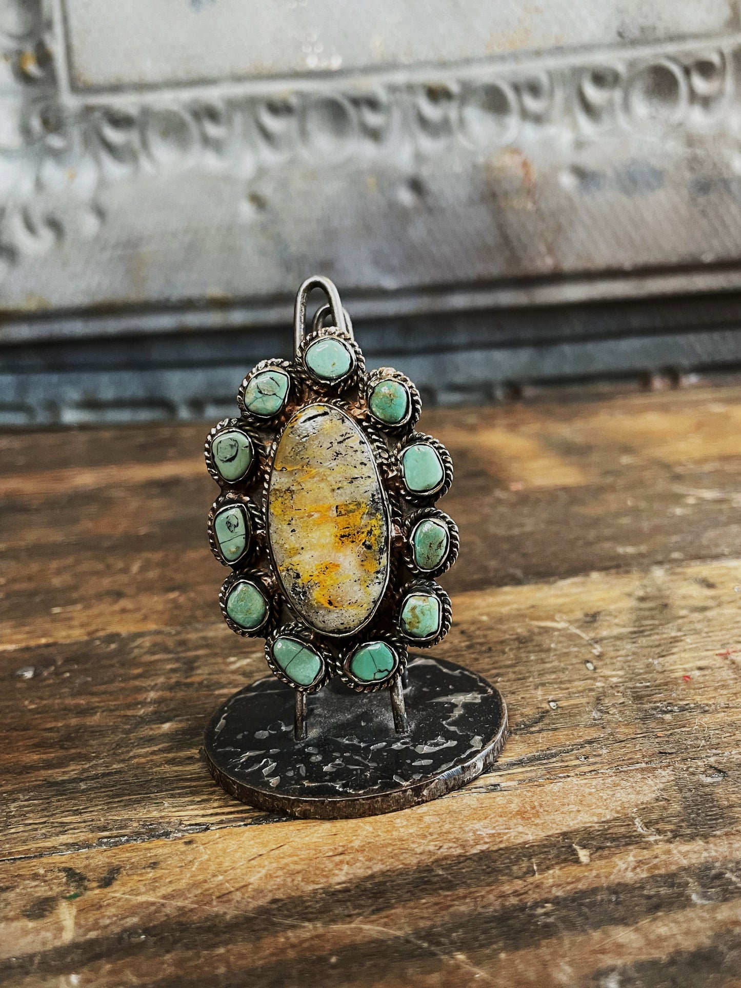 Oval Bumble Bee Jasper OOAK Ring - La De Da