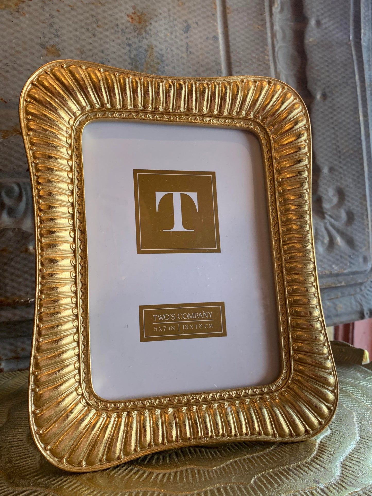 Impressions Gold 5x7 Photo Frame - La De Da