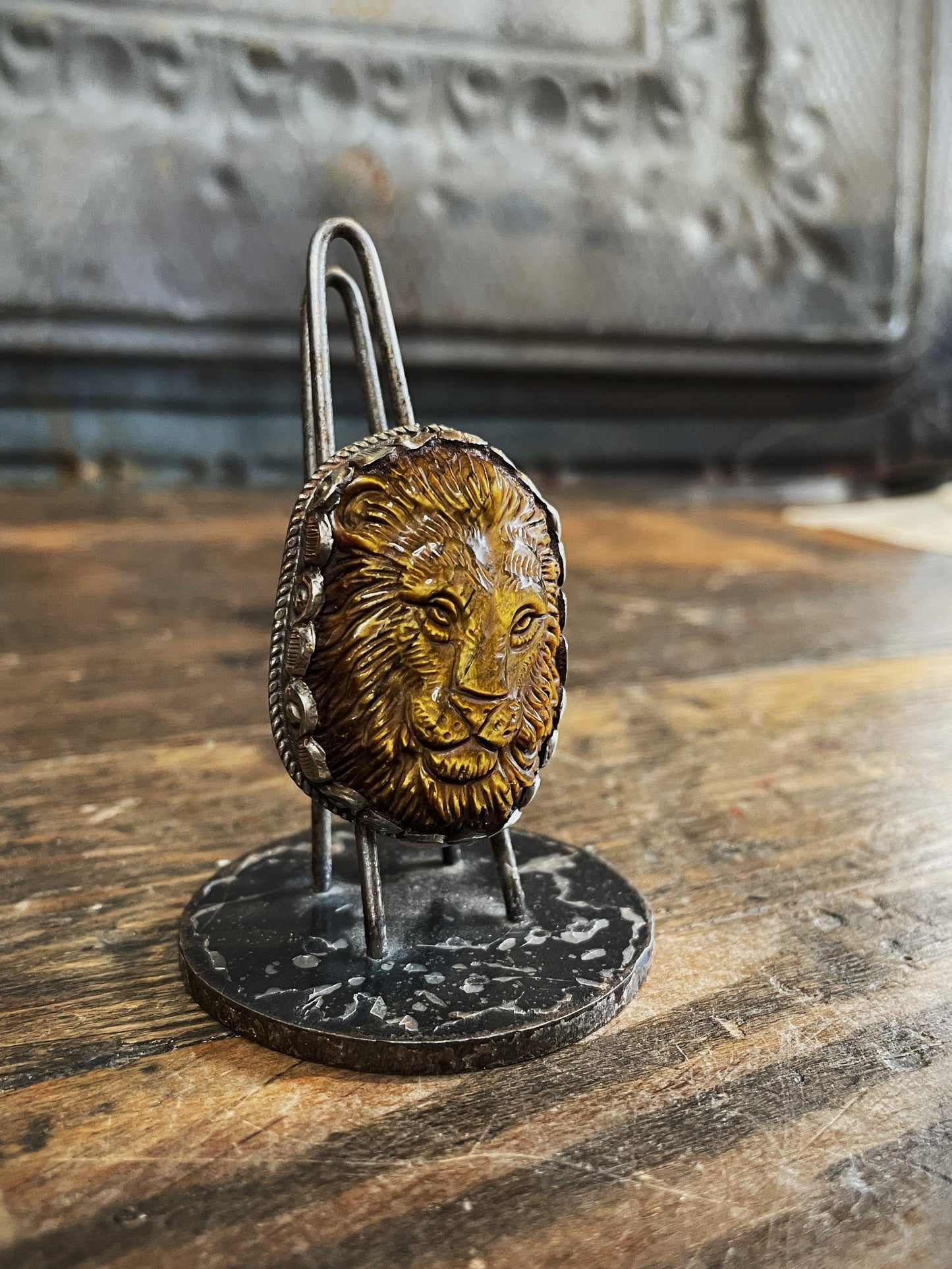Tigers Eye Lion OOAK Ring - La De Da