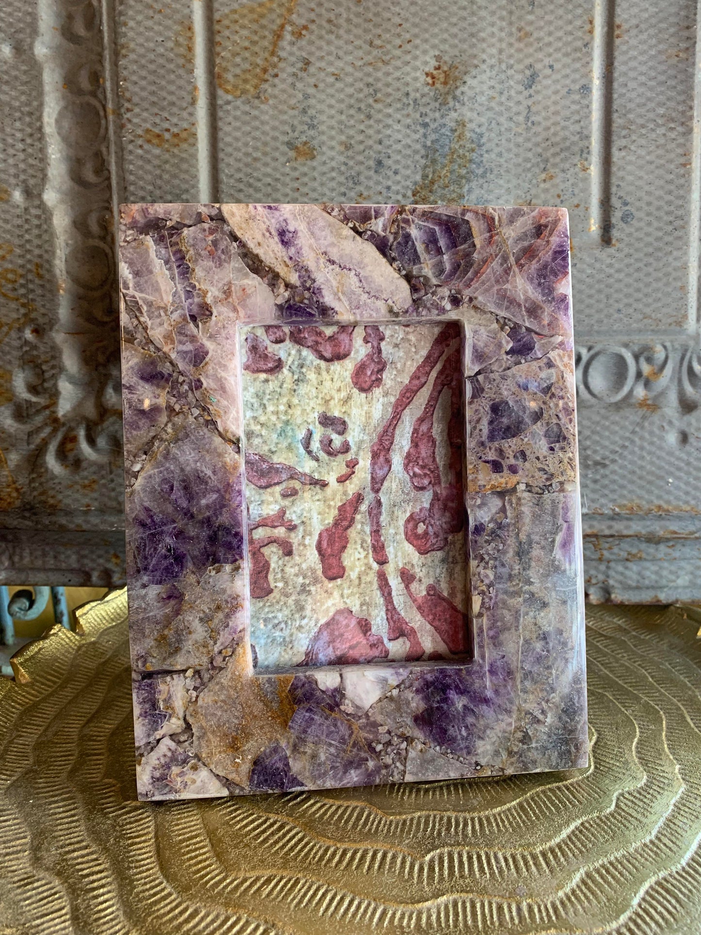 Purple Agate Picture Frame 4x6 - La De Da