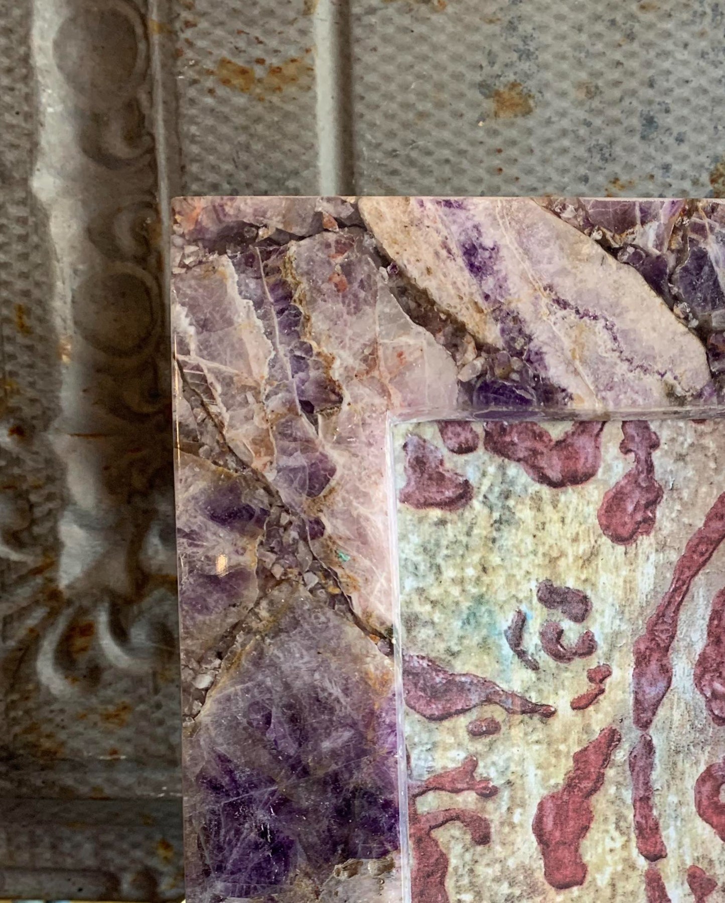 Purple Agate Picture Frame 4x6 - La De Da