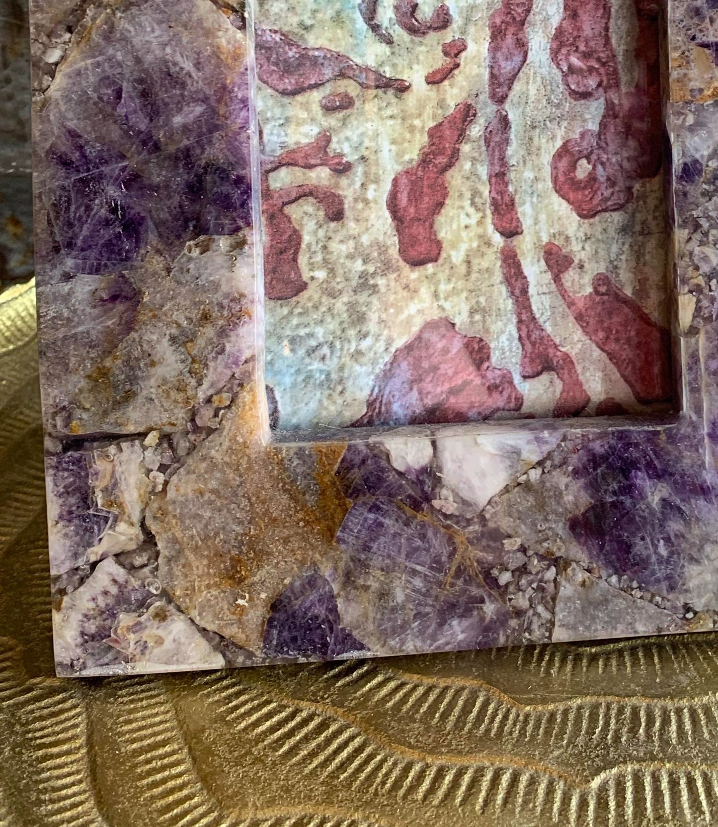 Purple Agate Picture Frame 4x6 - La De Da