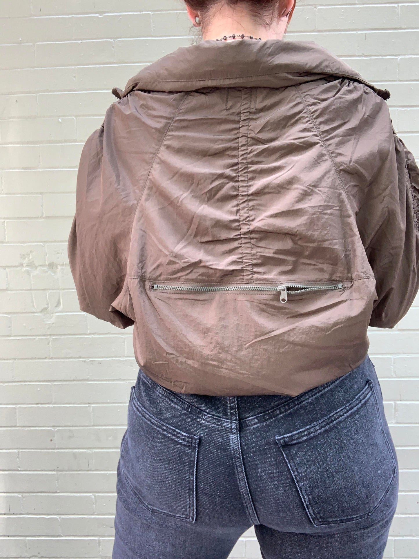 Dark Olive Way Home Packable Rain Jacket - La De Da