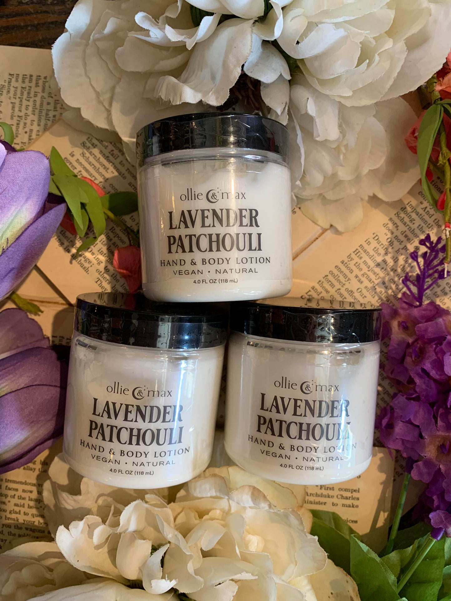 Lavender Patchouli Vegan Lotion - La De Da