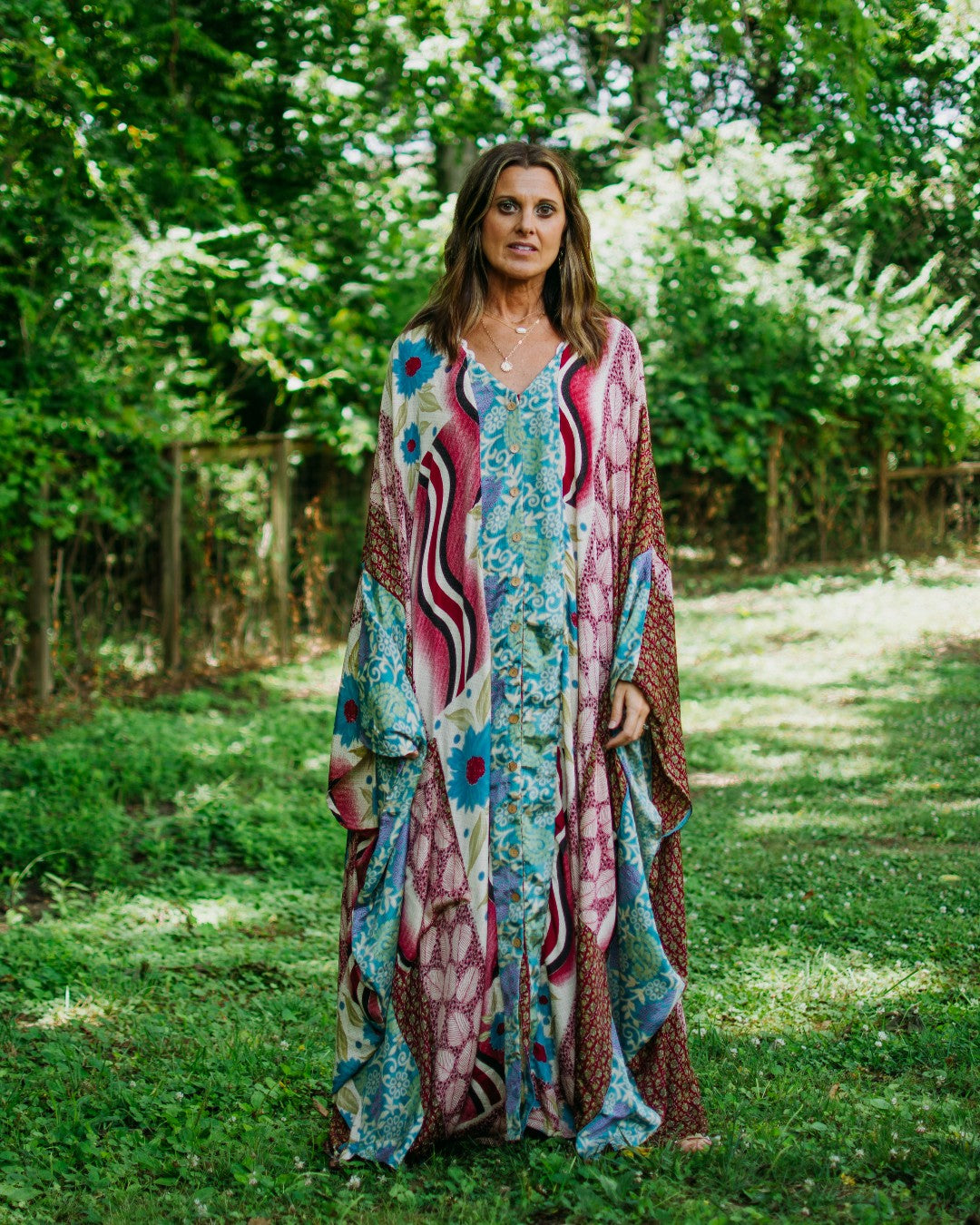 Floral Dream Bowie Muu Dress - La De Da