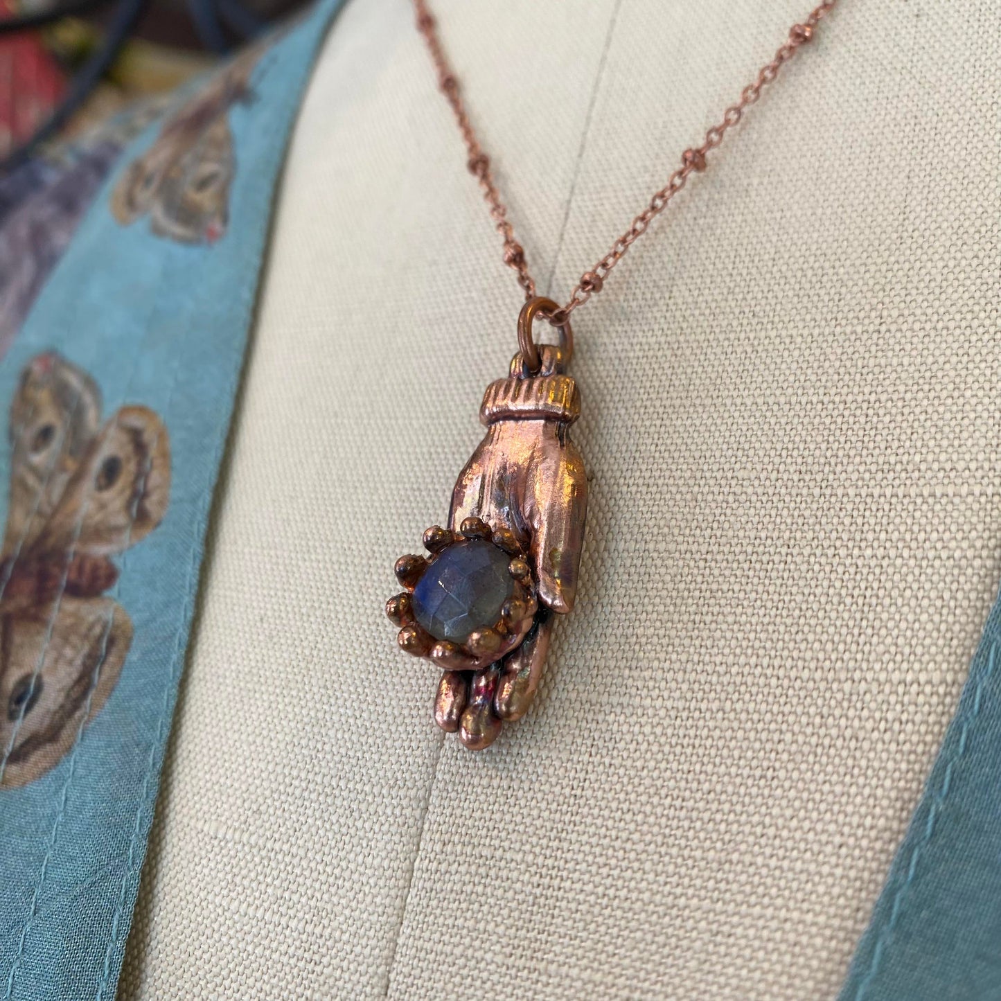Labradorite Fortune Tellers Necklace - La De Da