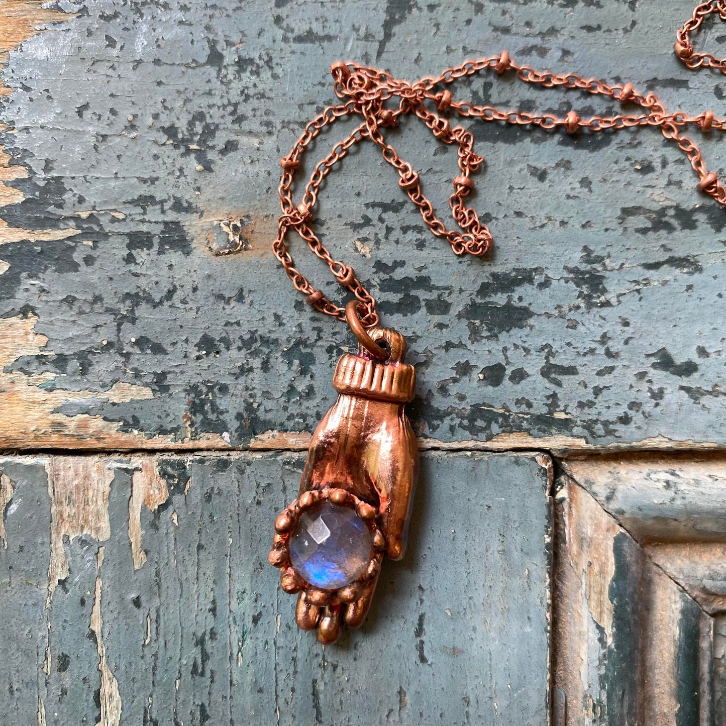 Labradorite Fortune Tellers Necklace - La De Da