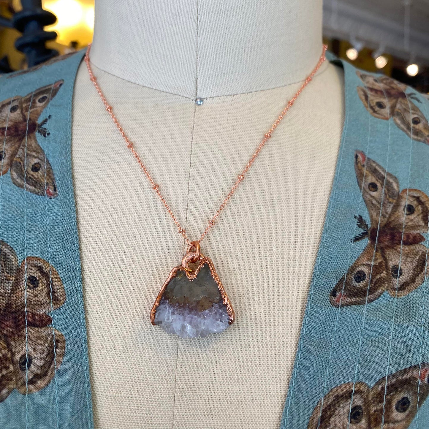 Amethyst Mountain Necklace - La De Da