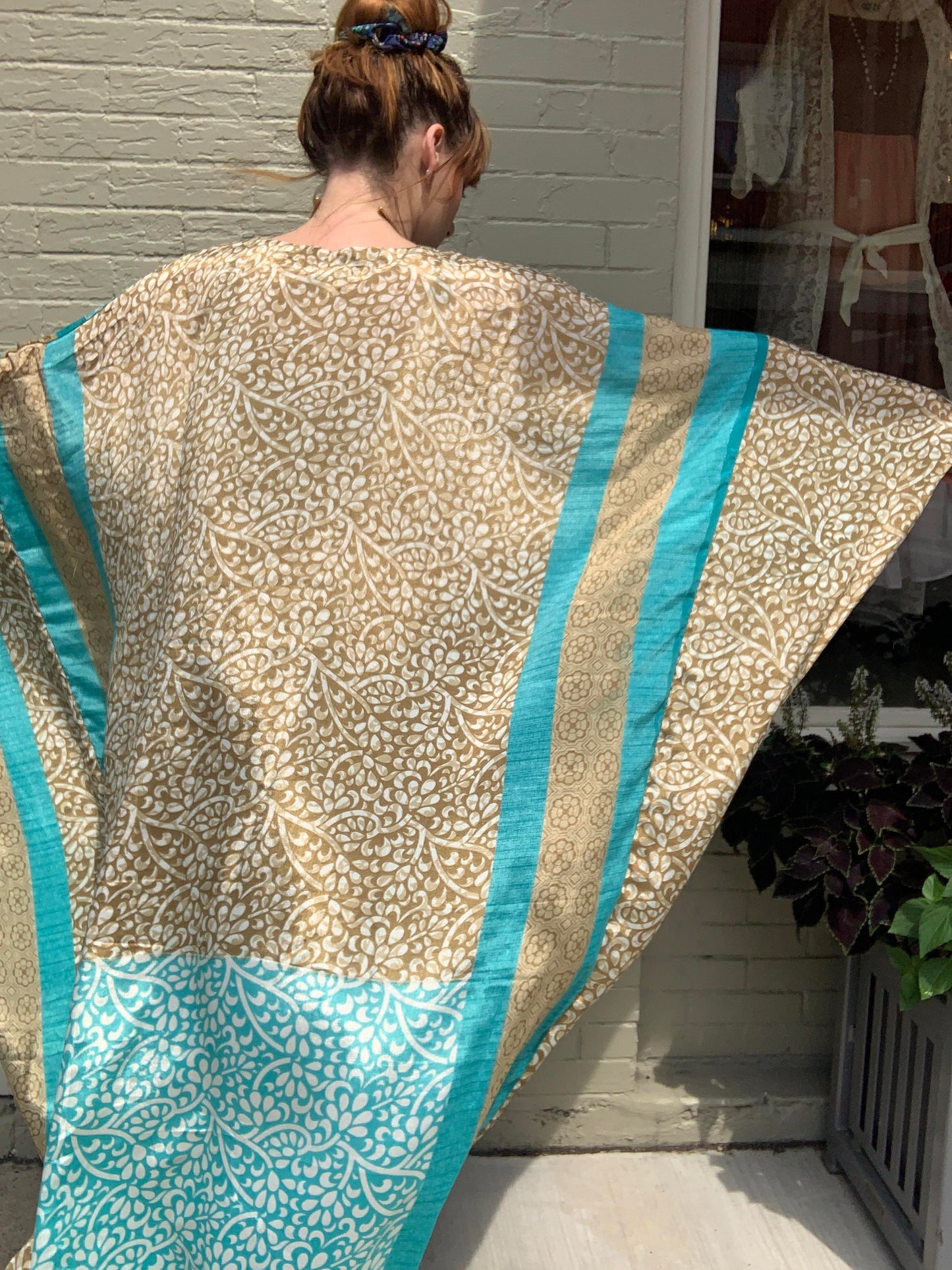 Sky Blue Bowie Muu Dress - La De Da