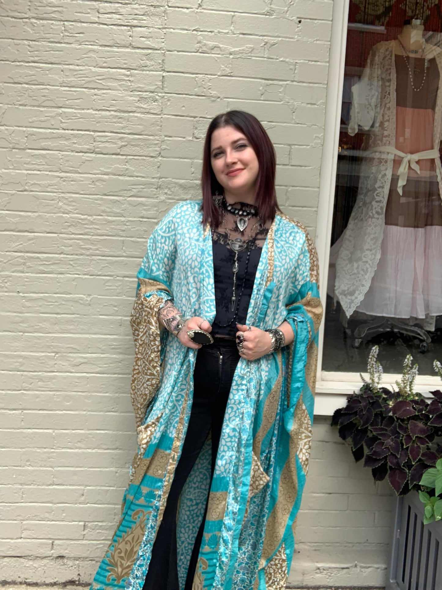 Sky Blue Bowie Muu Dress - La De Da