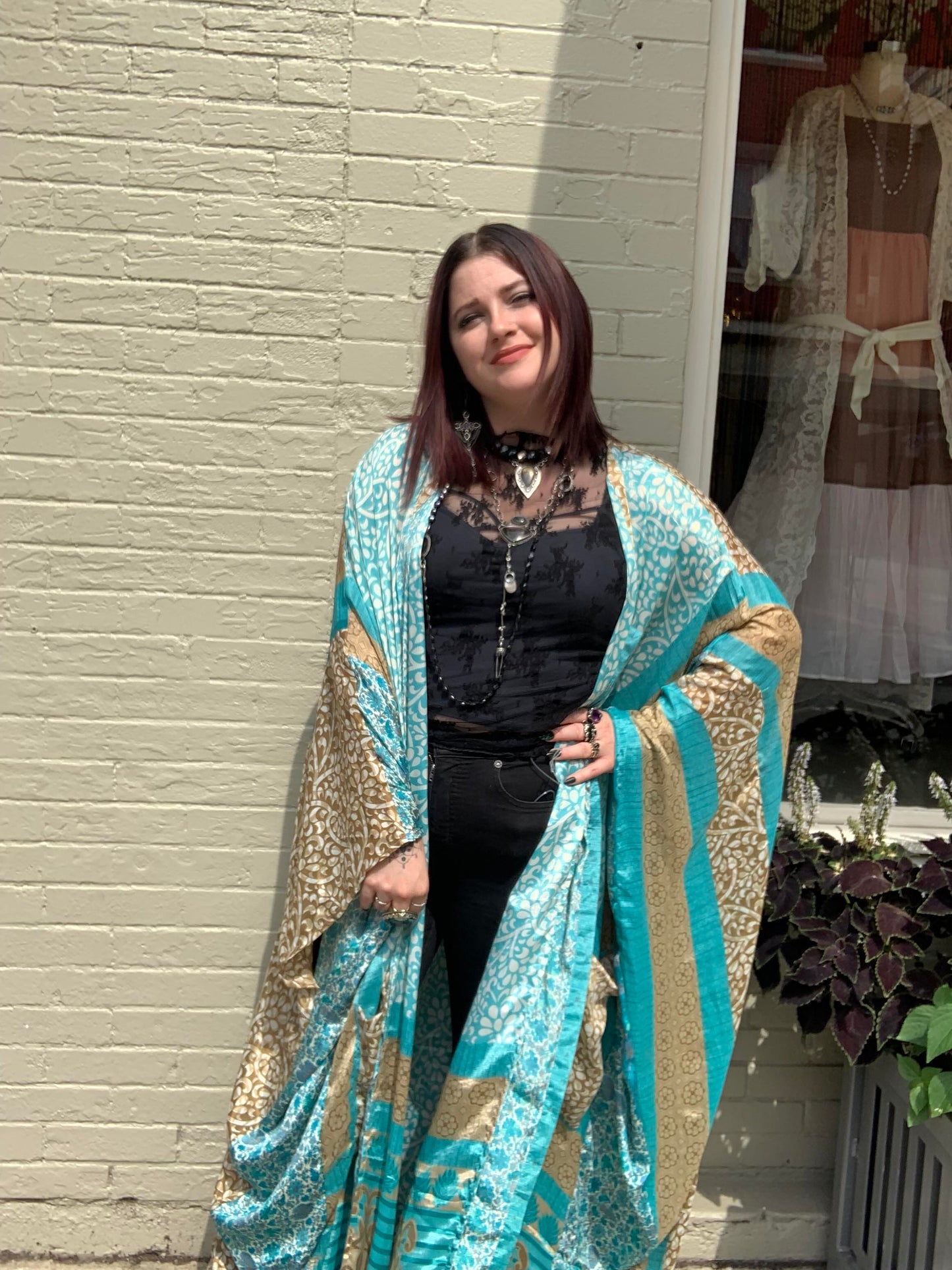 Sky Blue Bowie Muu Dress - La De Da