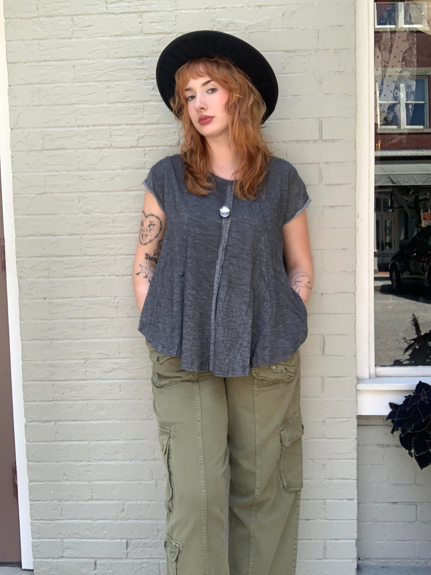Tahiti Drawstring Cargo Pants - La De Da