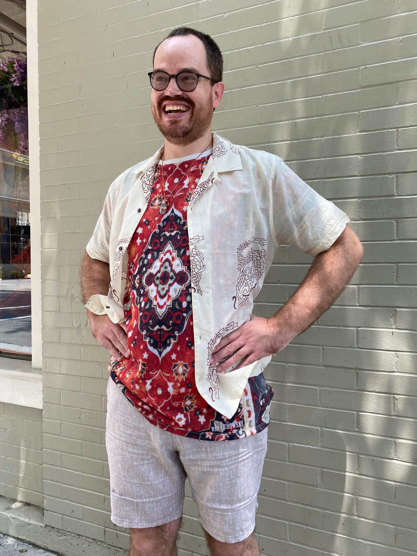 The Big Lebowski Super Soft Persian Rug Tee - La De Da